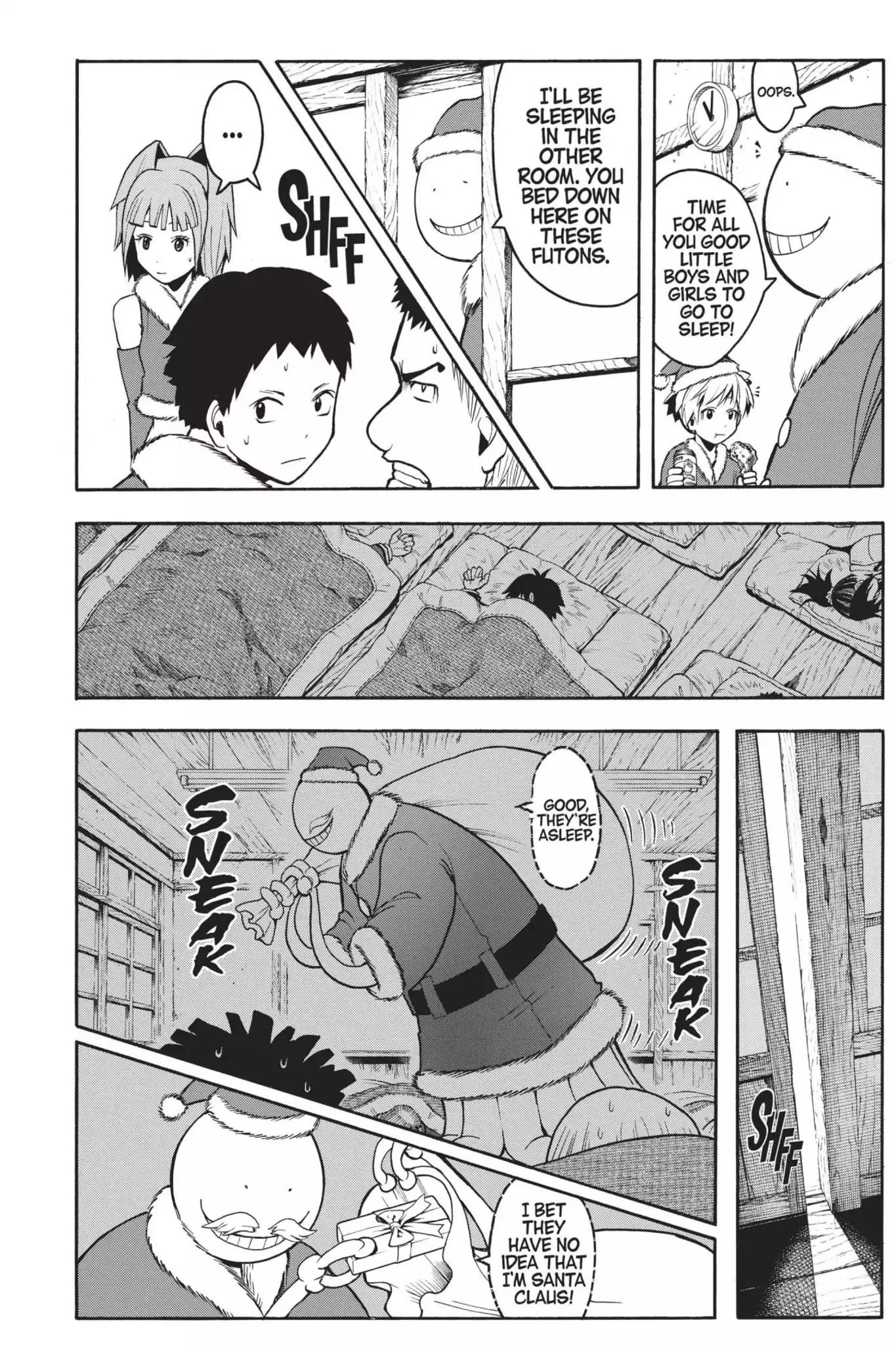 Ansatsu Kyoushitsu Chapter 154 page 4 - Chapter 154: Vol.18 CLASS 154: Time for Winter Break