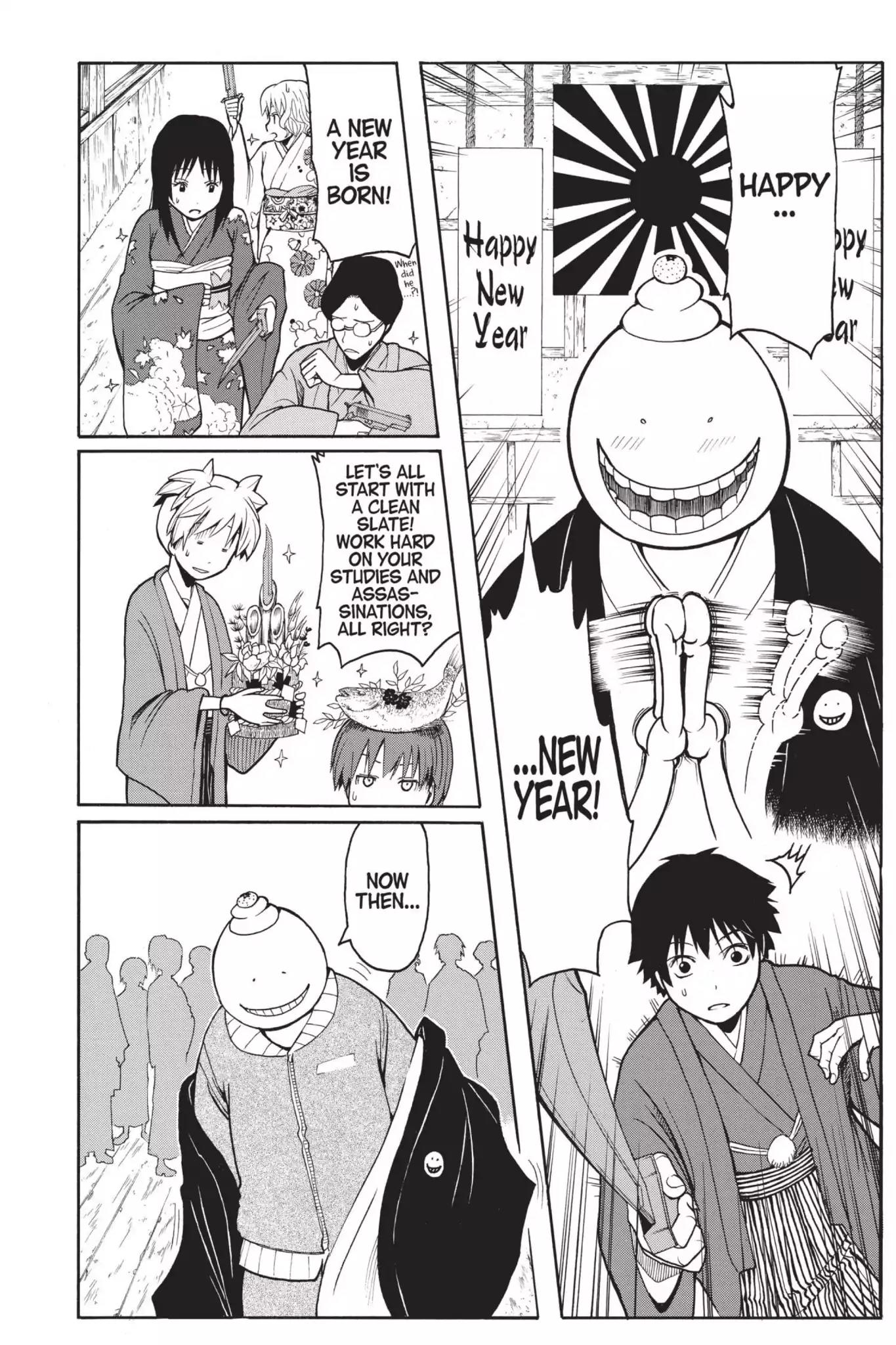 Ansatsu Kyoushitsu Chapter 154 page 6 - Chapter 154: Vol.18 CLASS 154: Time for Winter Break