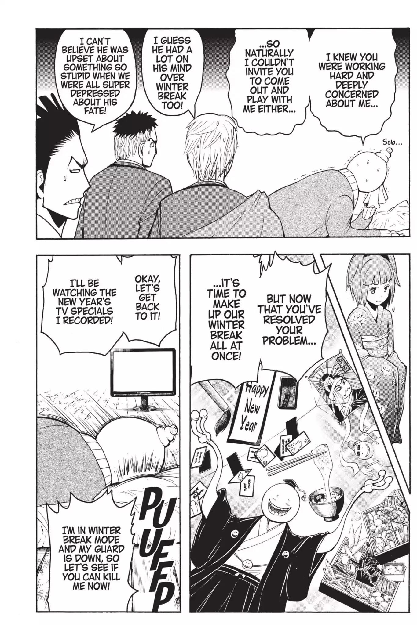 Ansatsu Kyoushitsu Chapter 154 page 8 - Chapter 154: Vol.18 CLASS 154: Time for Winter Break