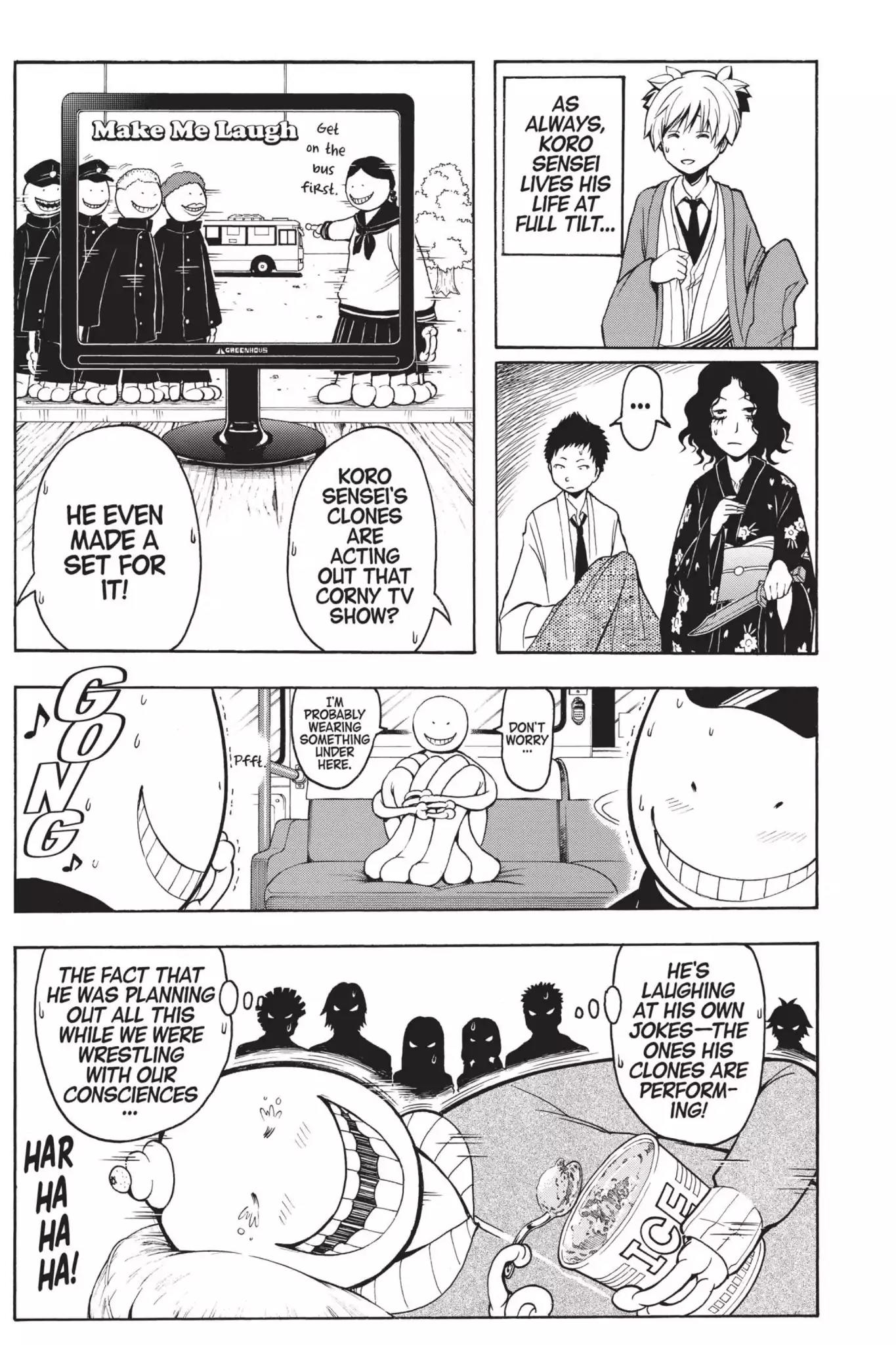 Ansatsu Kyoushitsu Chapter 154 page 9 - Chapter 154: Vol.18 CLASS 154: Time for Winter Break