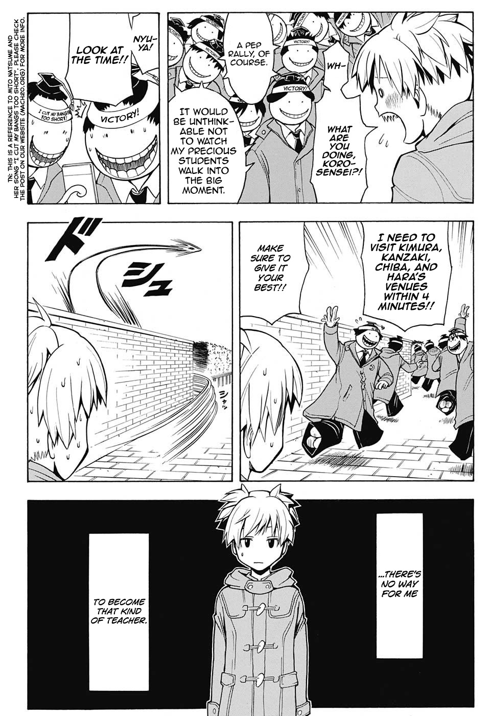 Ansatsu Kyoushitsu Chapter 155 page 18 - Chapter 155 : Ultimate Teacher Time