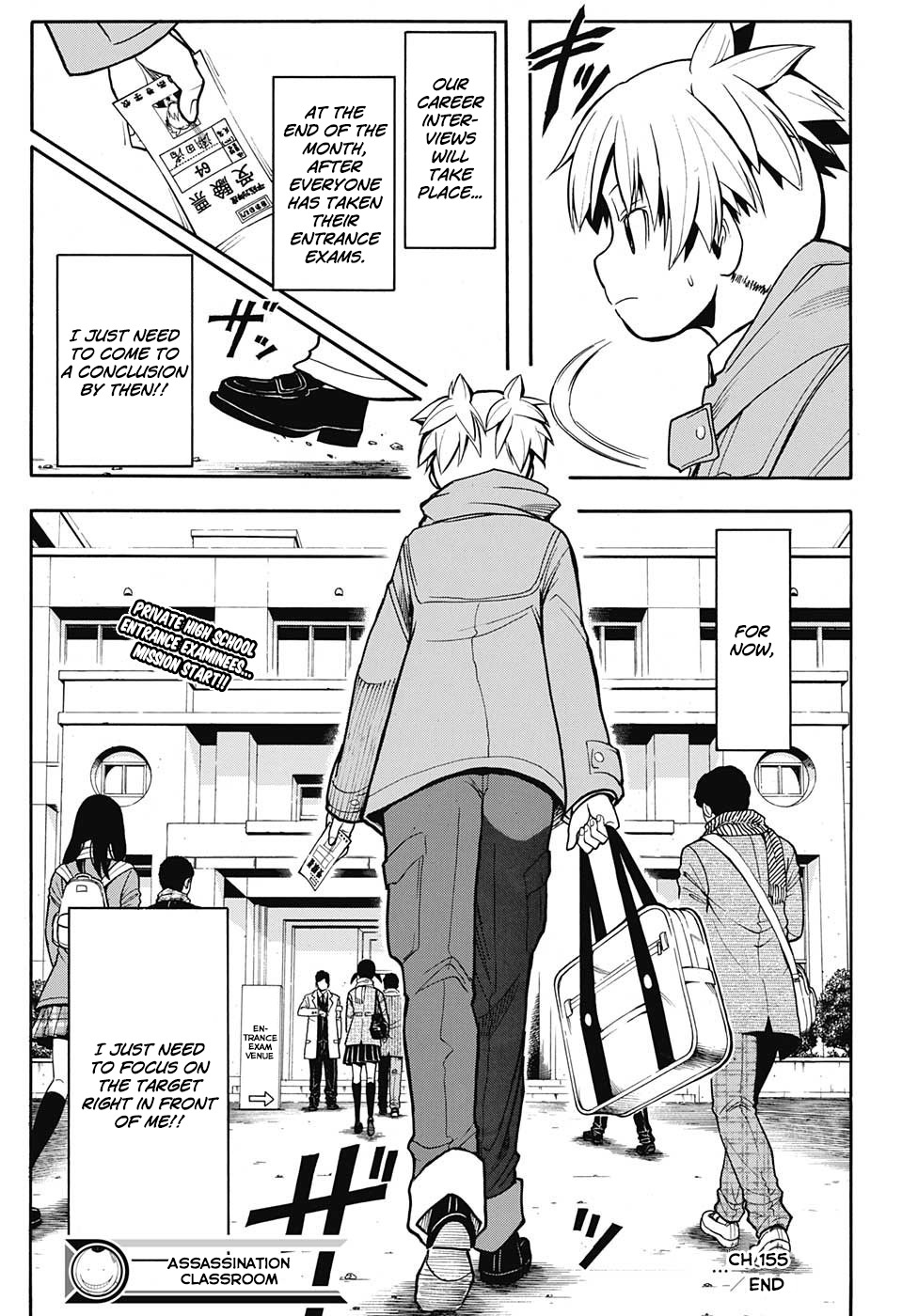 Ansatsu Kyoushitsu Chapter 155 page 19 - Chapter 155 : Ultimate Teacher Time