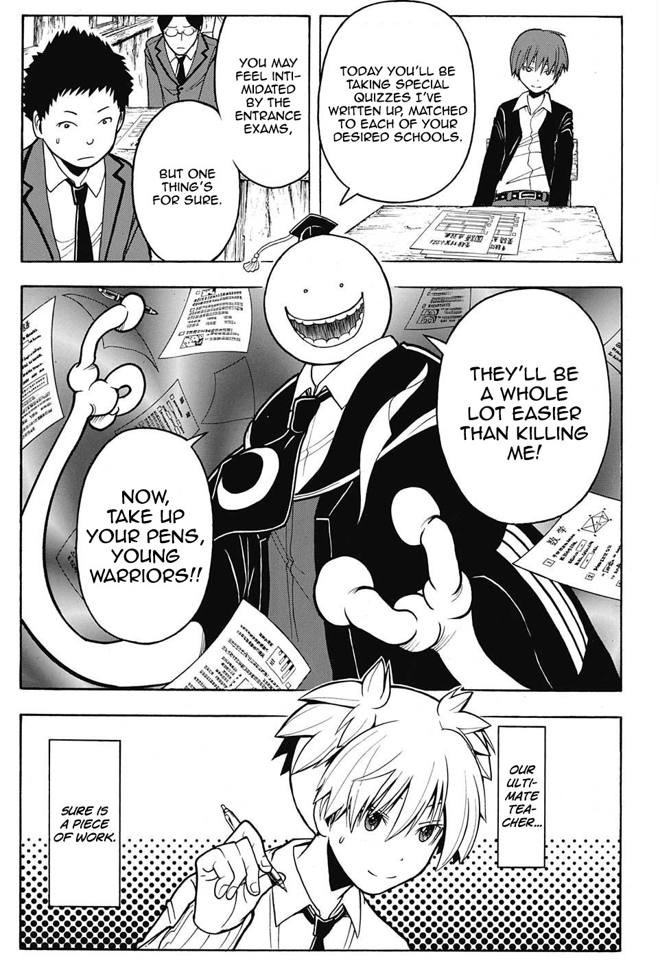 Ansatsu Kyoushitsu Chapter 155 page 6 - Chapter 155 : Ultimate Teacher Time