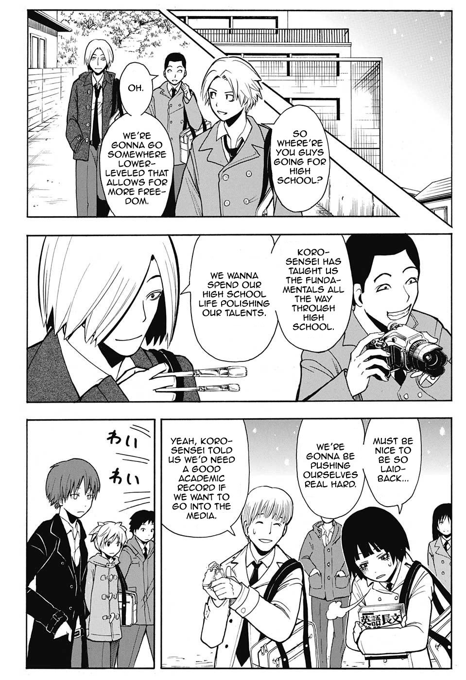 Ansatsu Kyoushitsu Chapter 155 page 7 - Chapter 155 : Ultimate Teacher Time