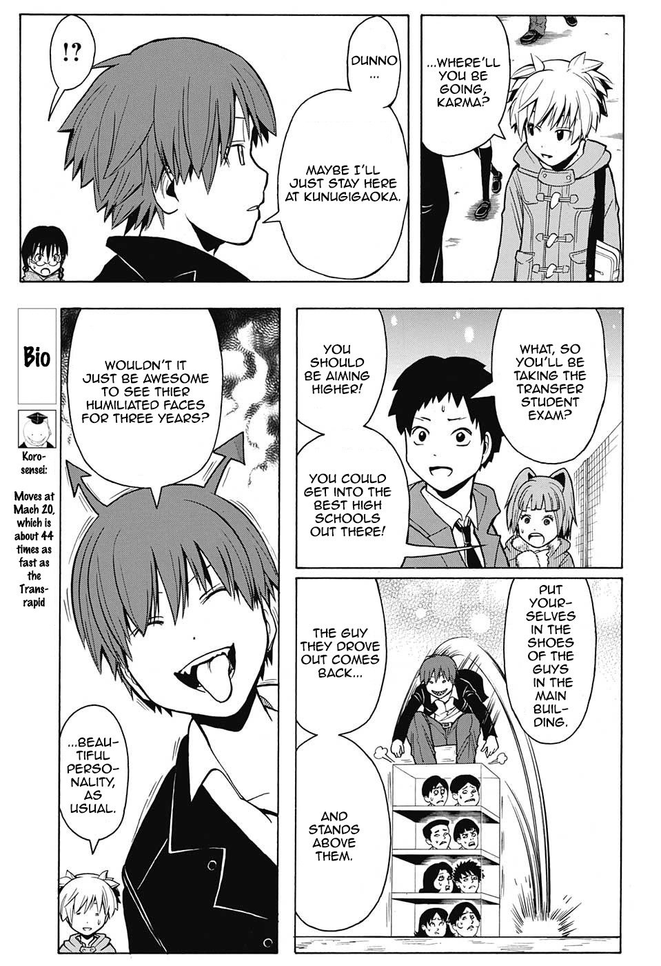 Ansatsu Kyoushitsu Chapter 155 page 8 - Chapter 155 : Ultimate Teacher Time