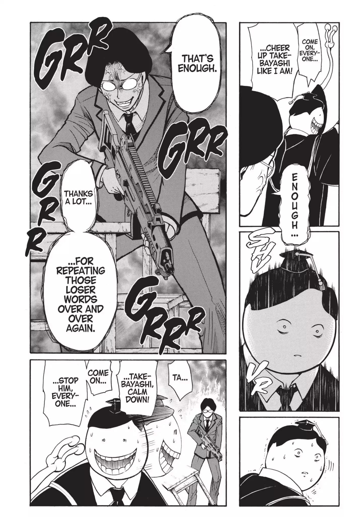 Ansatsu Kyoushitsu Chapter 156 page 10 - Chapter 156: Vol.18 CLASS 156: Time for a Side Part