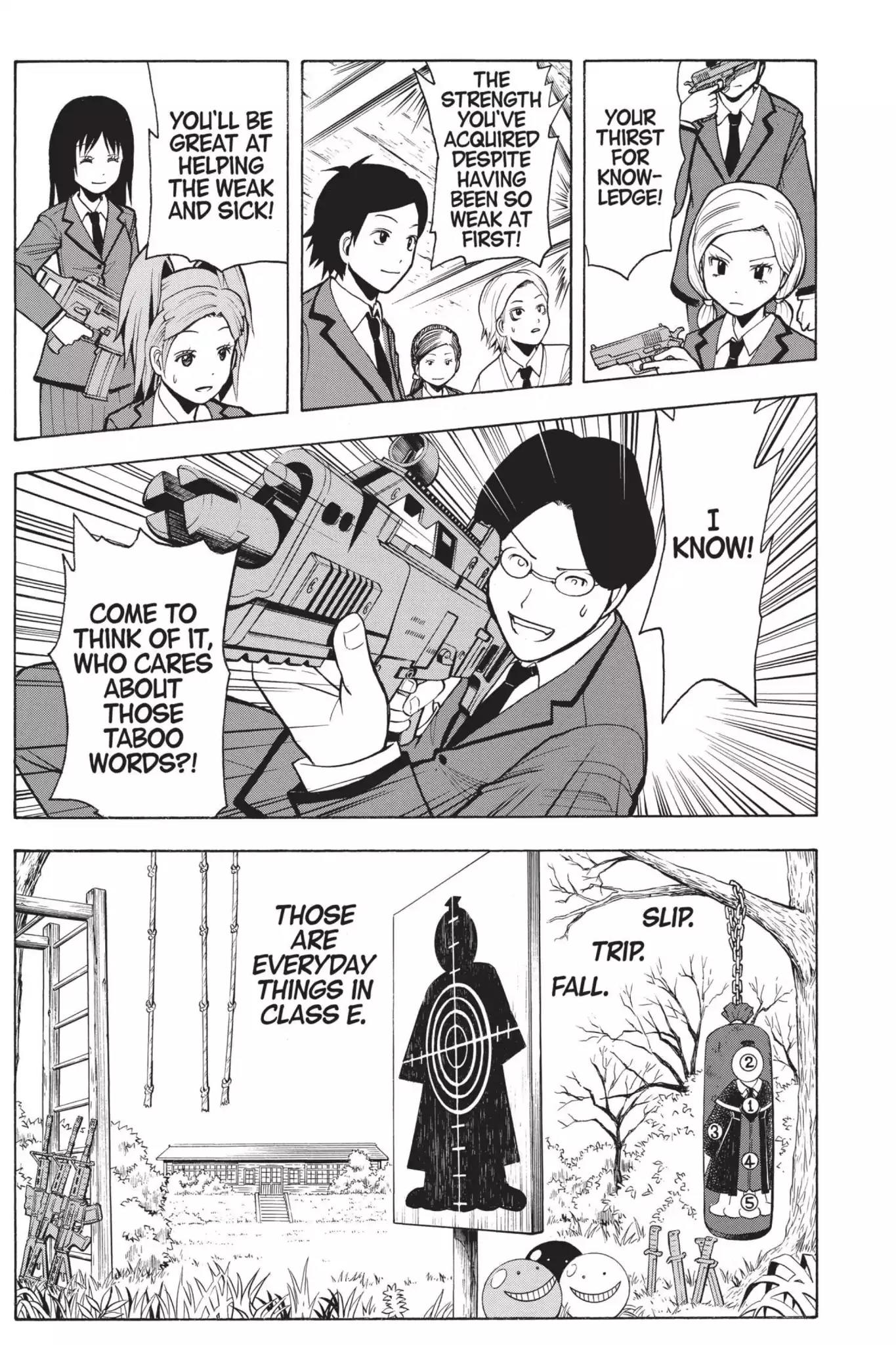 Ansatsu Kyoushitsu Chapter 156 page 15 - Chapter 156: Vol.18 CLASS 156: Time for a Side Part