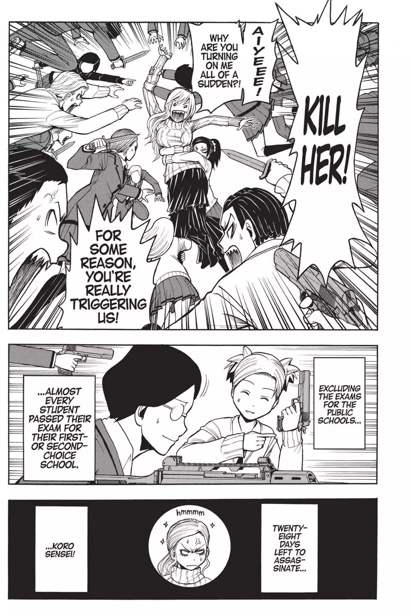 Ansatsu Kyoushitsu Chapter 156 page 19 - Chapter 156: Vol.18 CLASS 156: Time for a Side Part