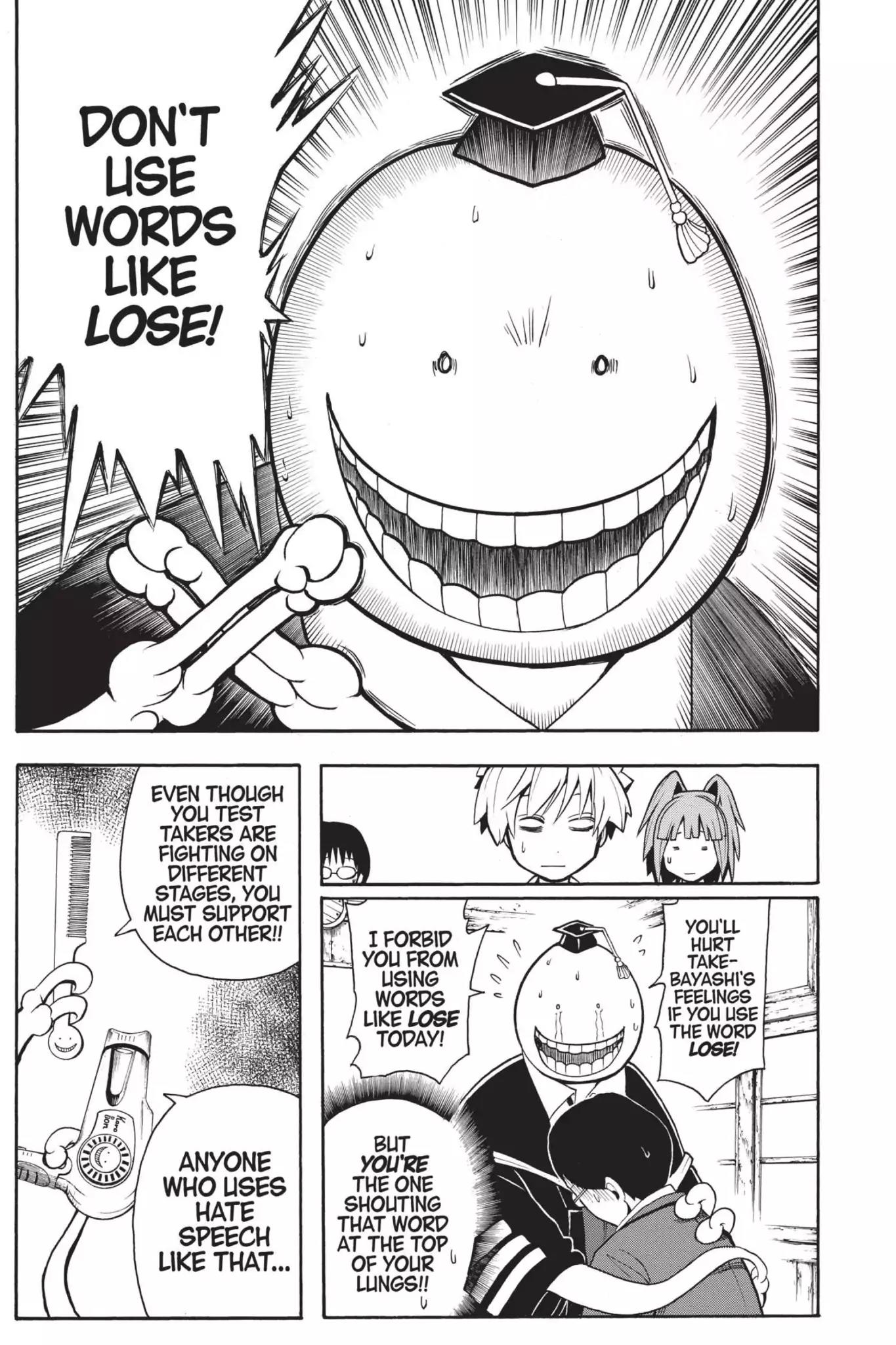 Ansatsu Kyoushitsu Chapter 156 page 5 - Chapter 156: Vol.18 CLASS 156: Time for a Side Part