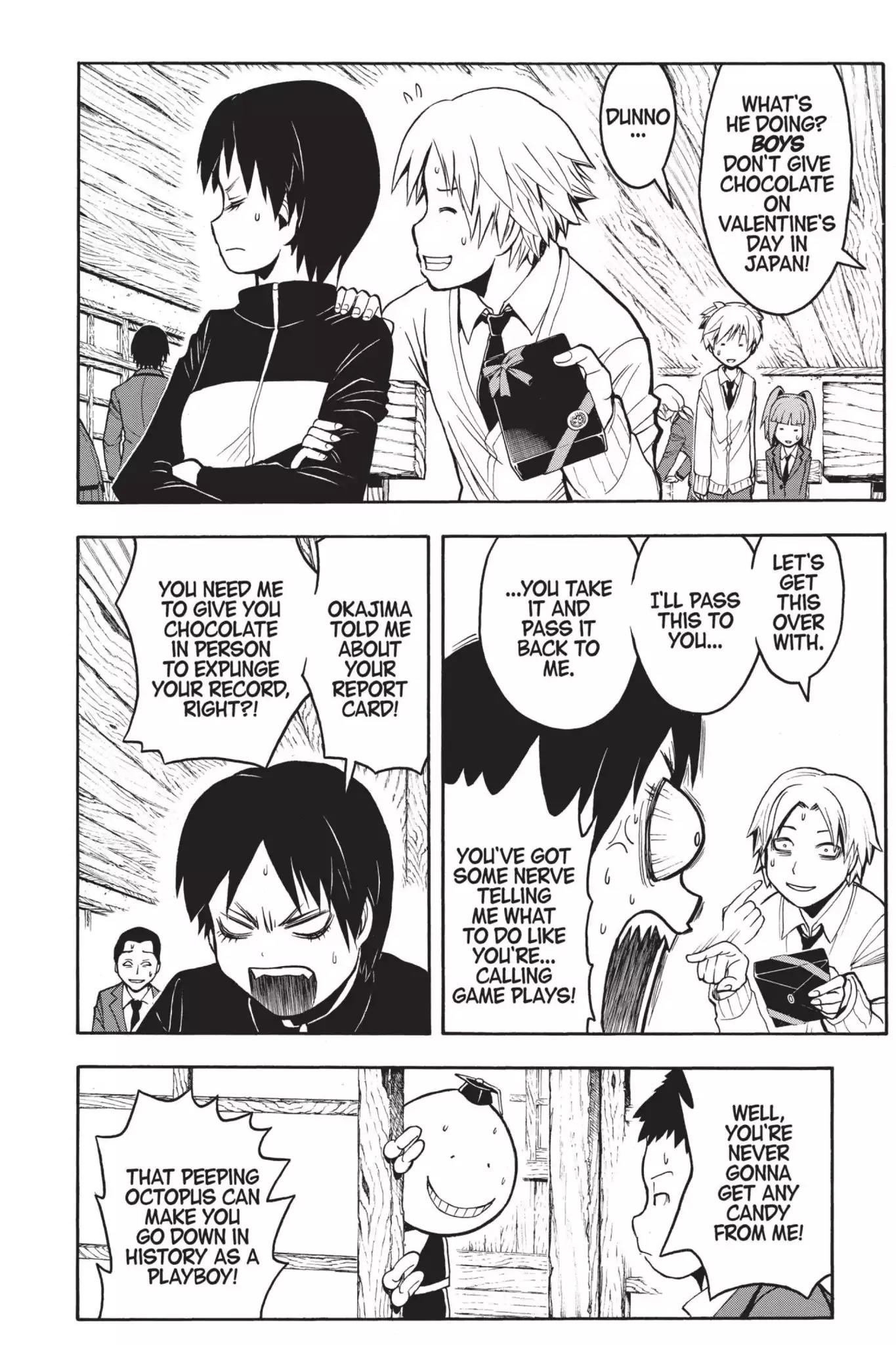Ansatsu Kyoushitsu Chapter 158 page 10 - Chapter 158: Vol.18 CLASS 158: Time for Valentine's Day
