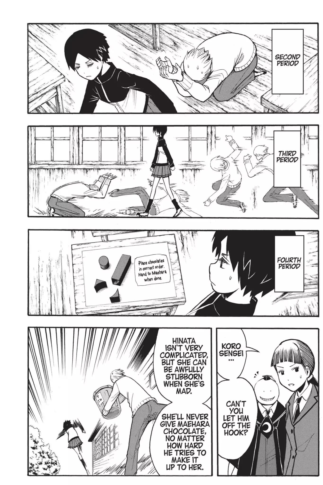 Ansatsu Kyoushitsu Chapter 158 page 12 - Chapter 158: Vol.18 CLASS 158: Time for Valentine's Day