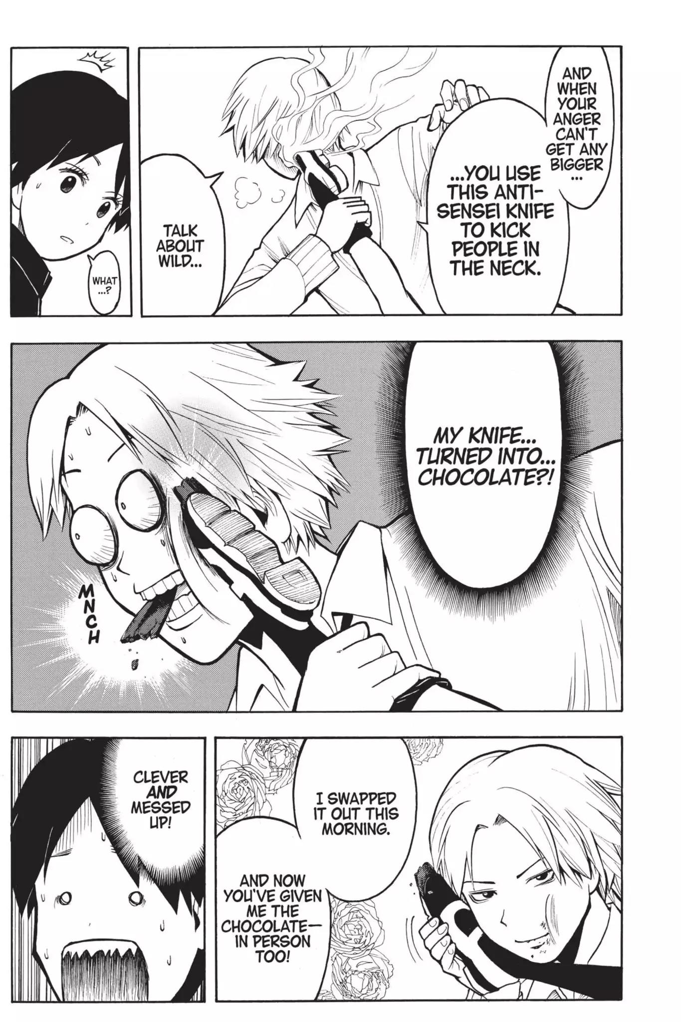 Ansatsu Kyoushitsu Chapter 158 page 17 - Chapter 158: Vol.18 CLASS 158: Time for Valentine's Day
