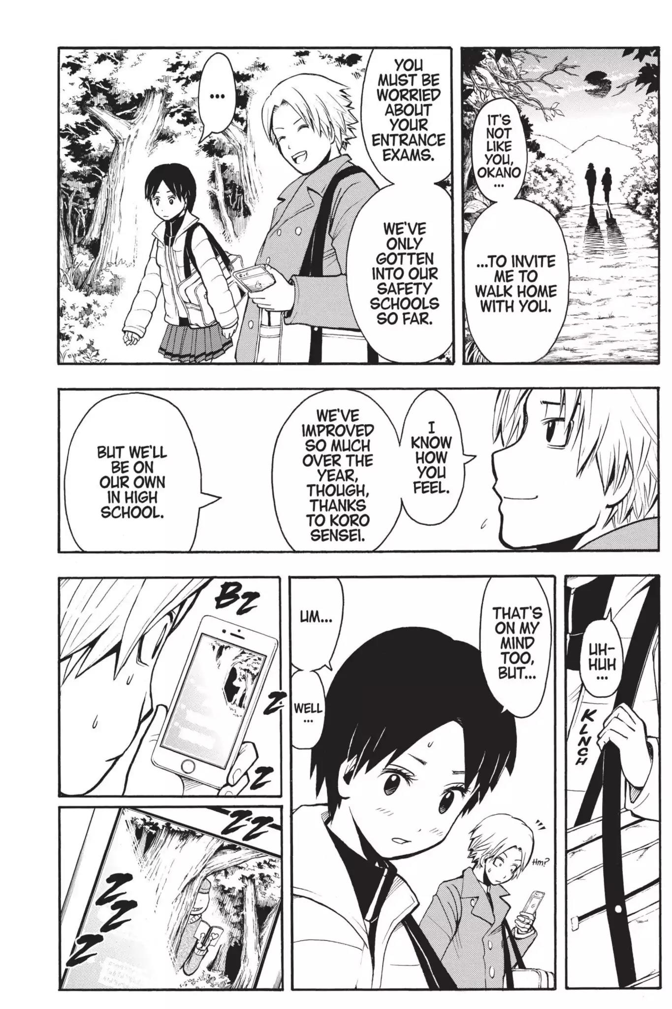Ansatsu Kyoushitsu Chapter 158 page 2 - Chapter 158: Vol.18 CLASS 158: Time for Valentine's Day