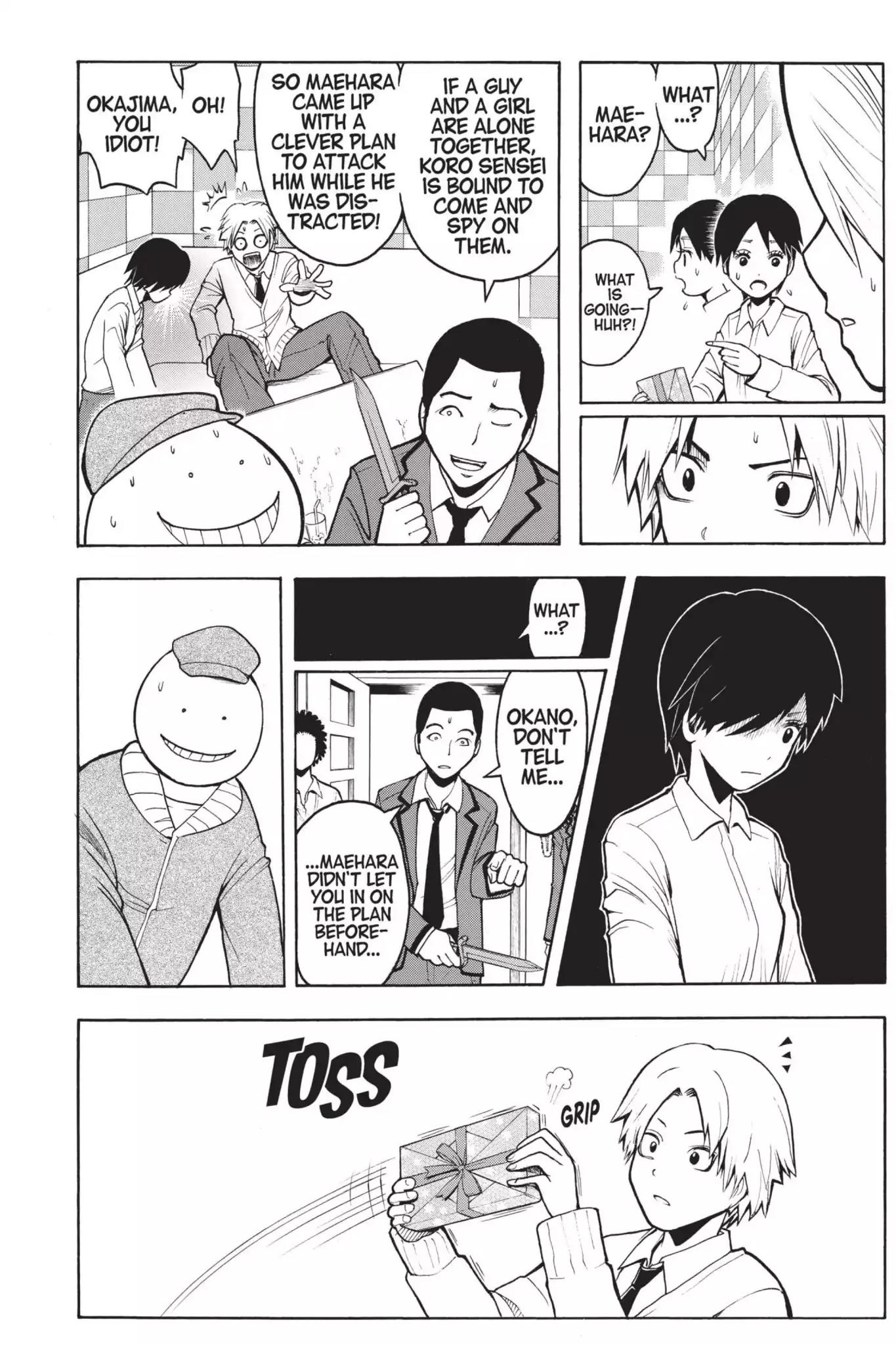 Ansatsu Kyoushitsu Chapter 158 page 6 - Chapter 158: Vol.18 CLASS 158: Time for Valentine's Day