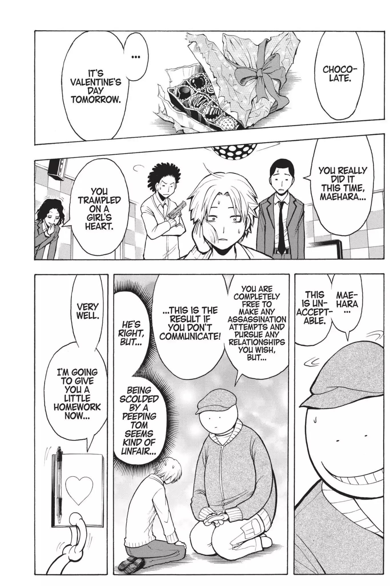 Ansatsu Kyoushitsu Chapter 158 page 8 - Chapter 158: Vol.18 CLASS 158: Time for Valentine's Day