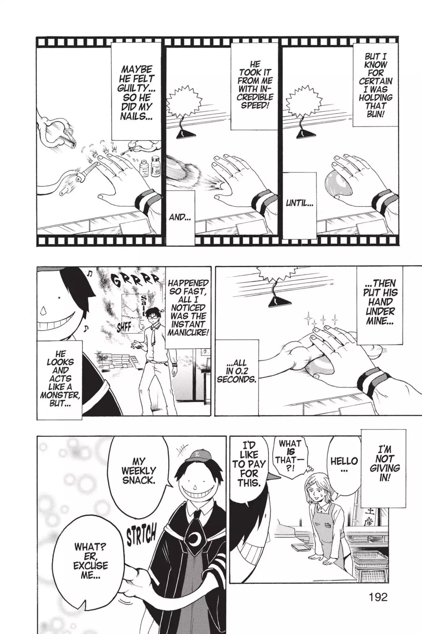 Ansatsu Kyoushitsu Chapter 16.5 page 4 - Vol.2 SPECIAL FEATURE: Koro Sensei VS. Kusuo Saiki, Iruma City Battle