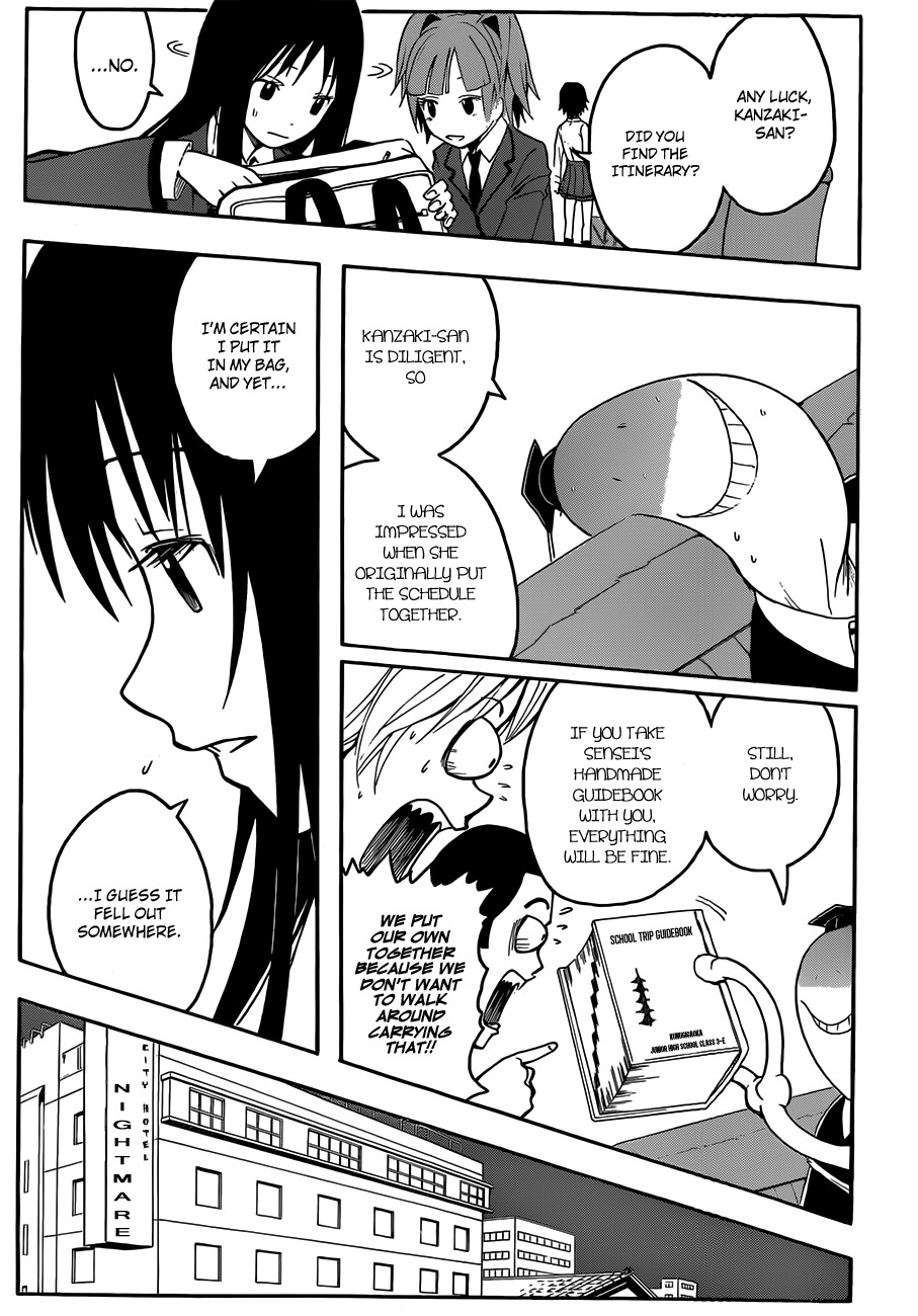 Ansatsu Kyoushitsu Chapter 16 page 4 - Chapter 16 : Ruined Time