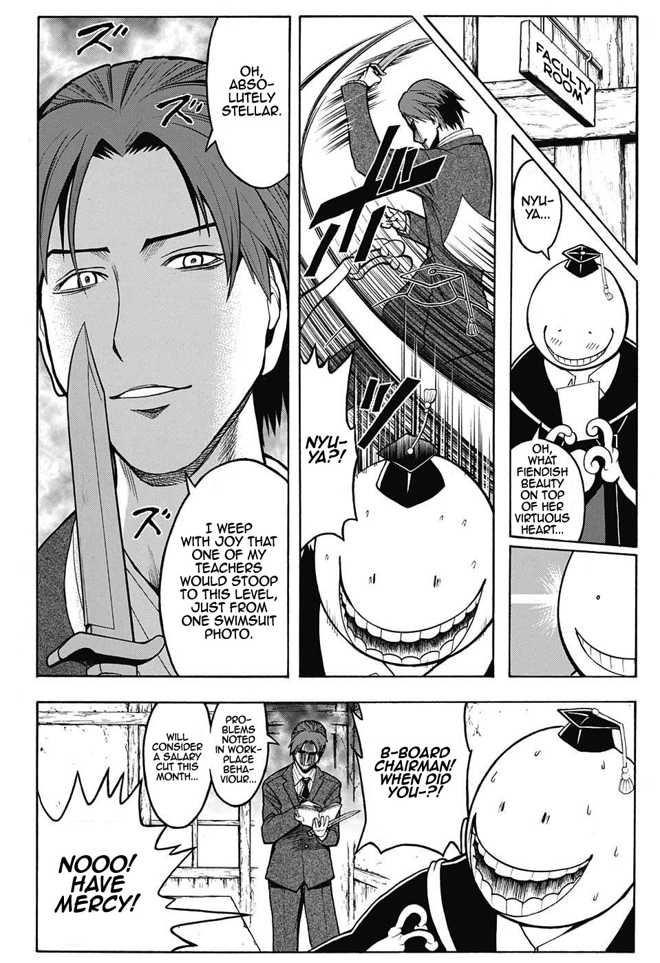 Ansatsu Kyoushitsu Chapter 160 page 10 - Chapter 160 : Valentine's Time - After School