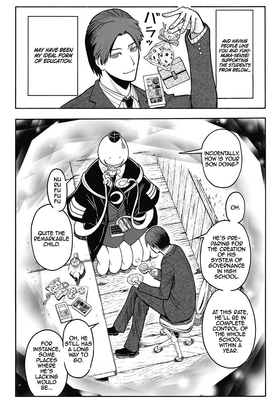 Ansatsu Kyoushitsu Chapter 160 page 14 - Chapter 160 : Valentine's Time - After School