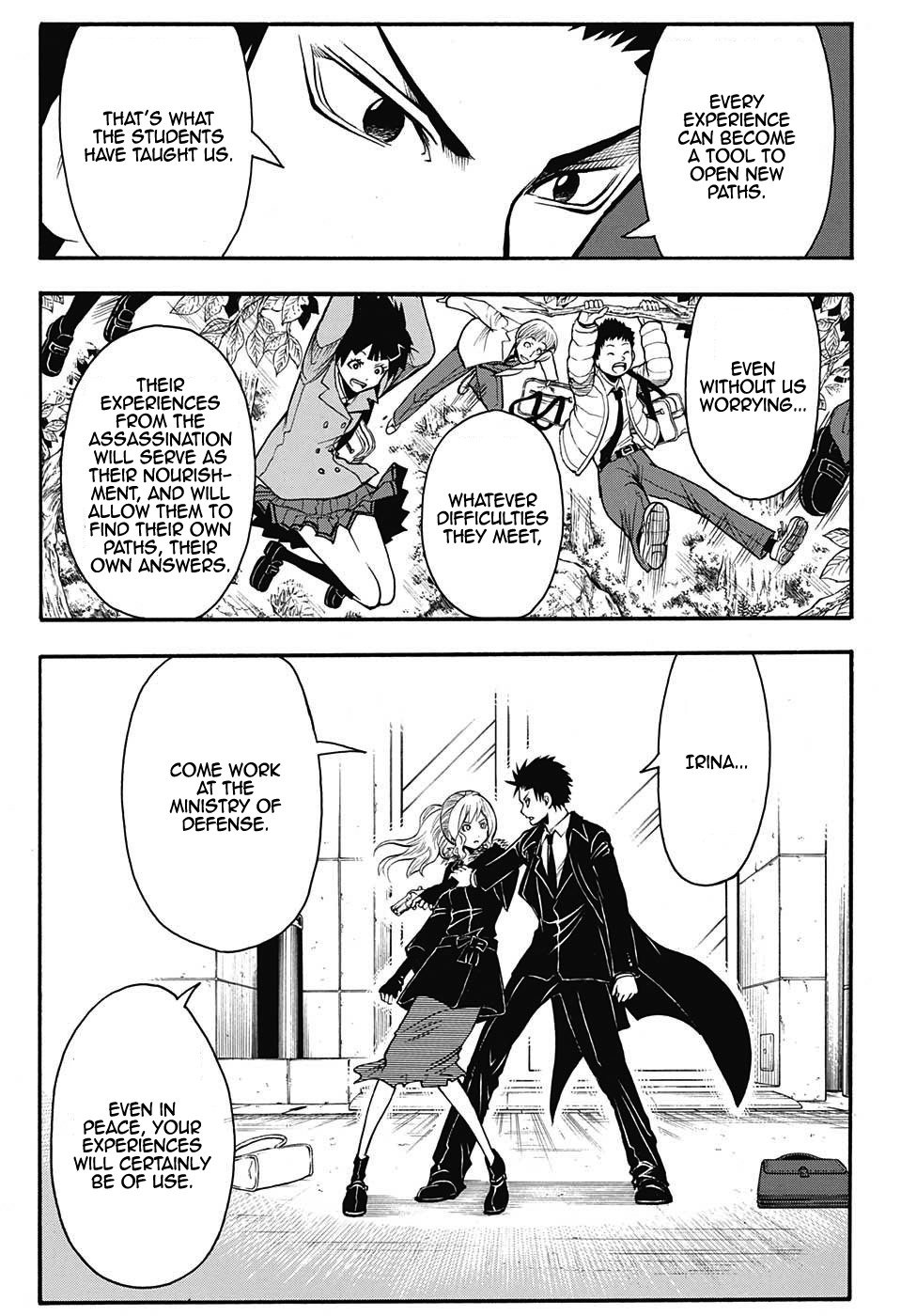 Ansatsu Kyoushitsu Chapter 160 page 19 - Chapter 160 : Valentine's Time - After School
