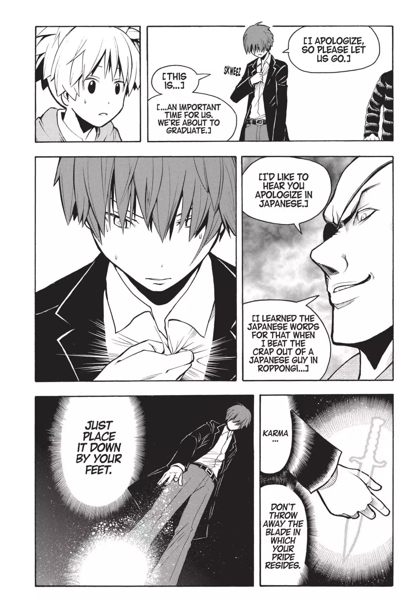Ansatsu Kyoushitsu Chapter 161 page 18 - Chapter 161: Vol.19 CLASS 161: Time for Pride