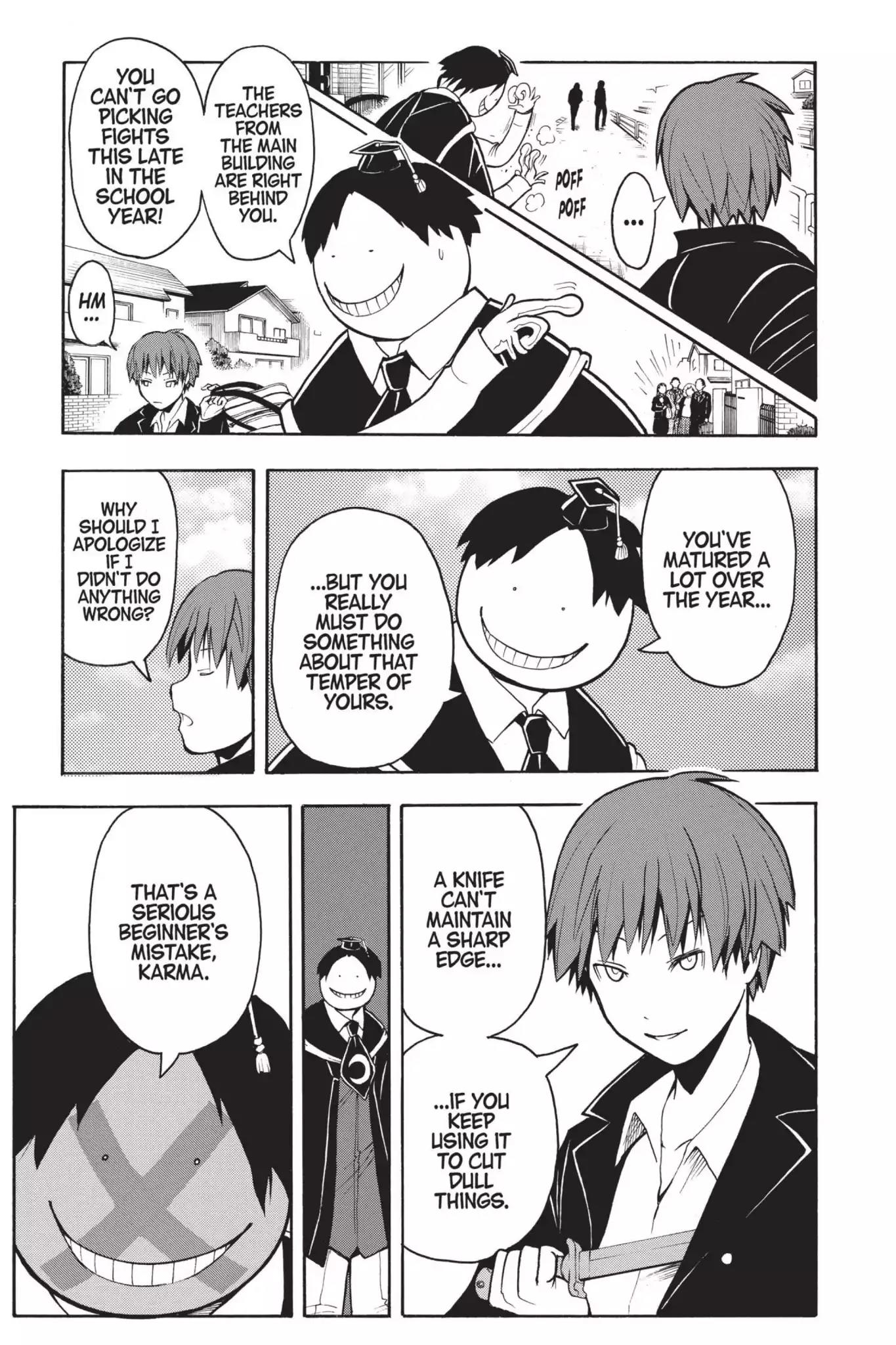 Ansatsu Kyoushitsu Chapter 161 page 9 - Chapter 161: Vol.19 CLASS 161: Time for Pride