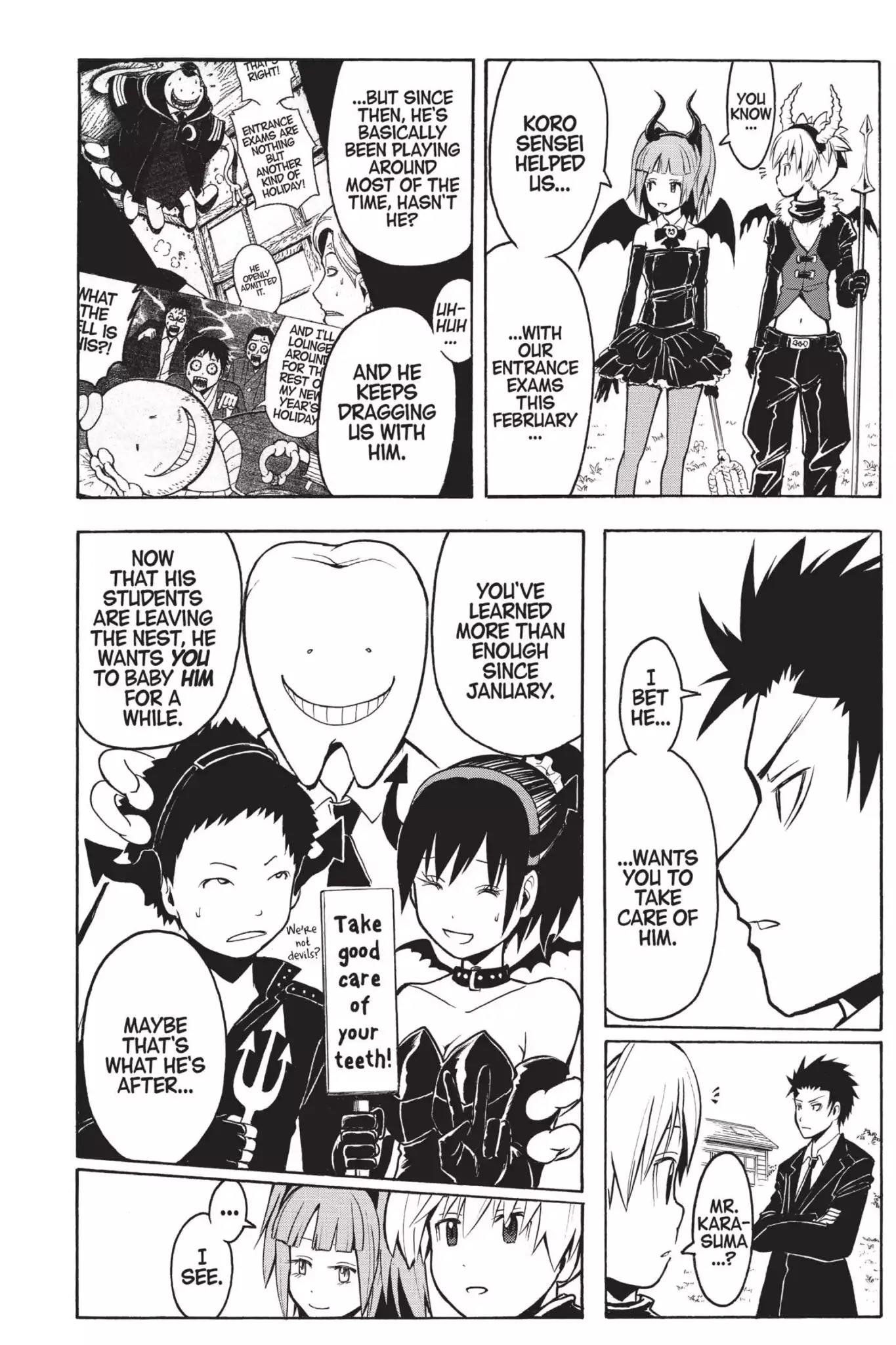Ansatsu Kyoushitsu Chapter 162 page 12 - Chapter 162: Vol.19 CLASS 162: Time for Memories