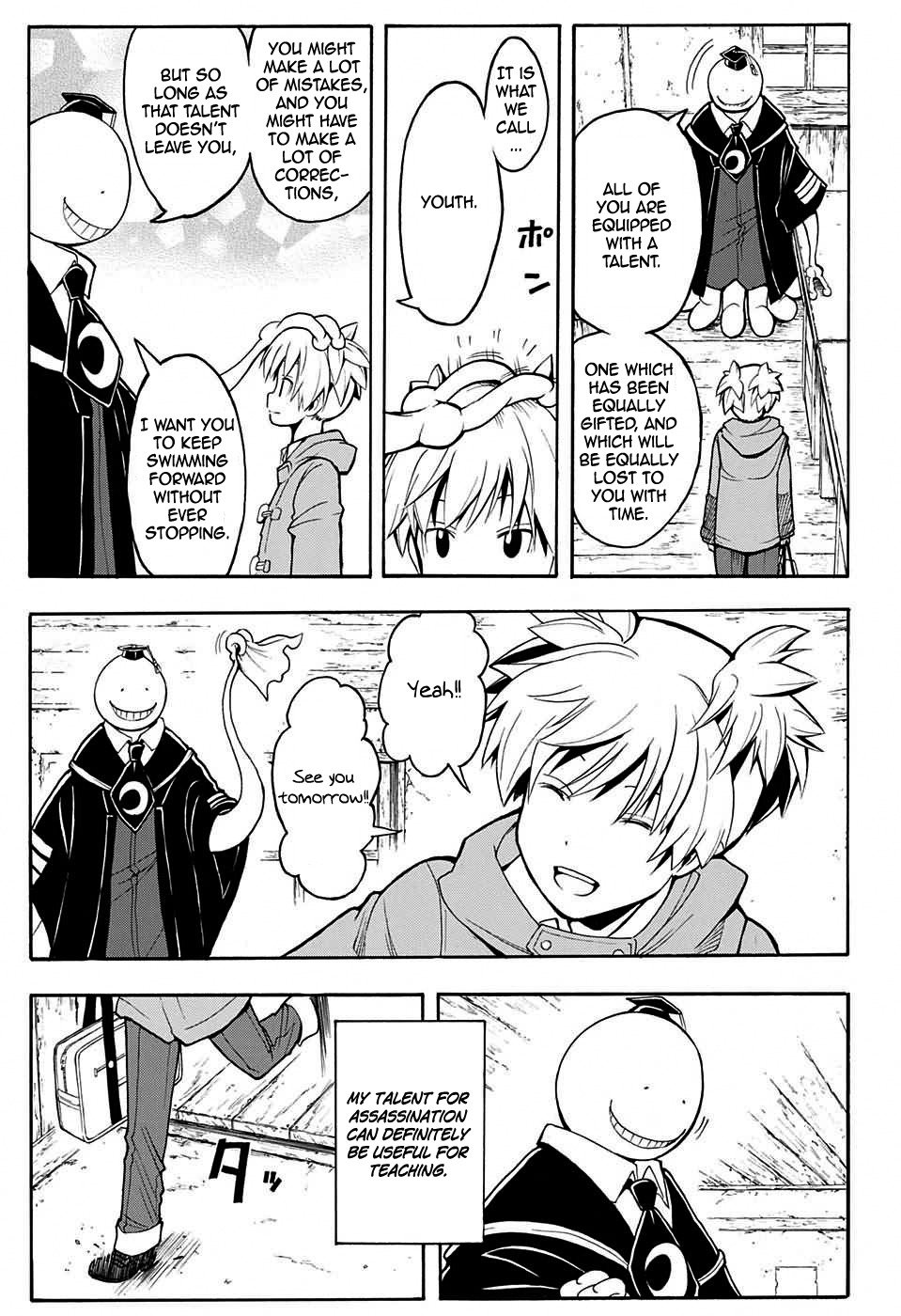 Ansatsu Kyoushitsu Chapter 163 page 12 - Chapter 163 : Time to Decide