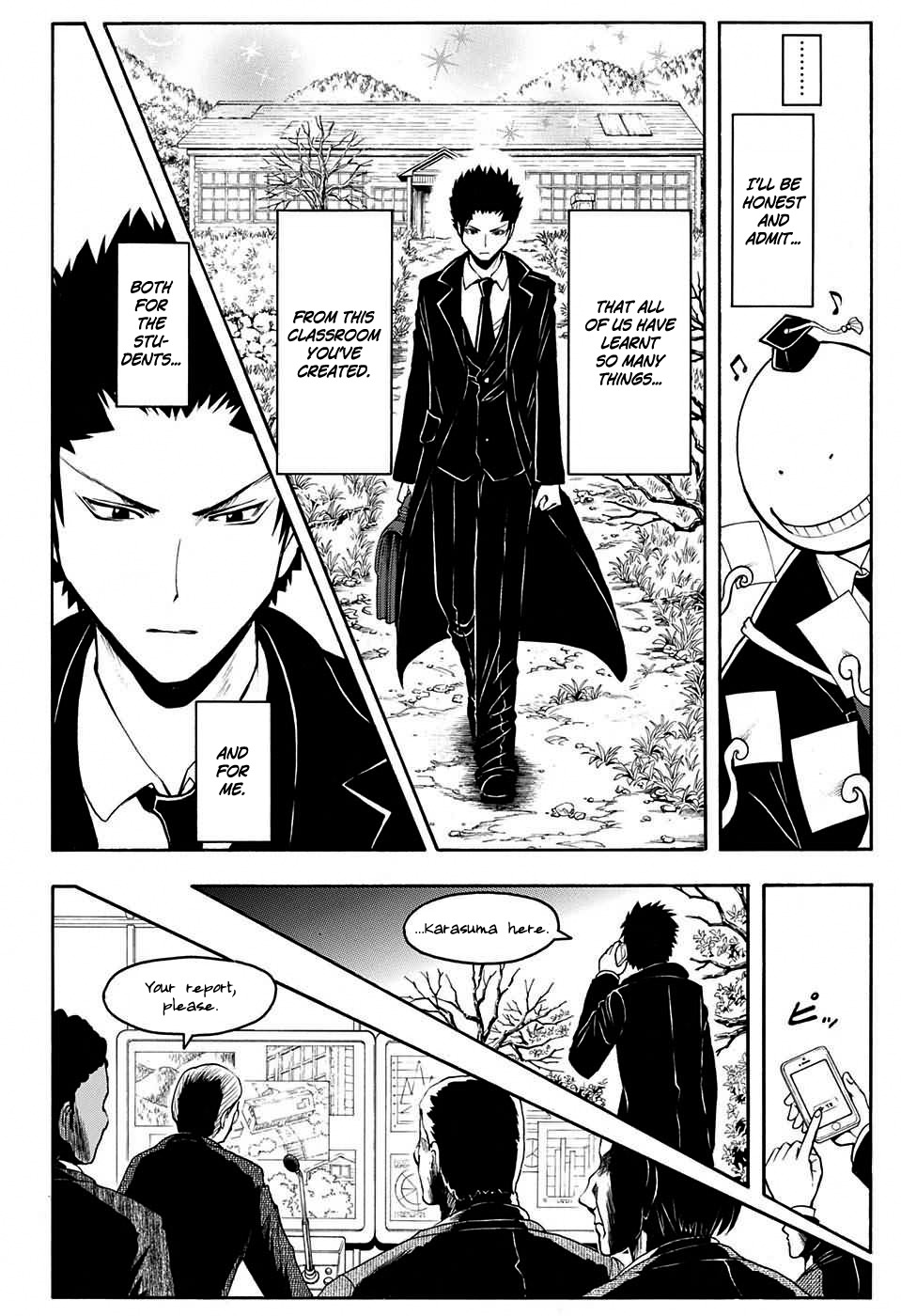Ansatsu Kyoushitsu Chapter 163 page 15 - Chapter 163 : Time to Decide