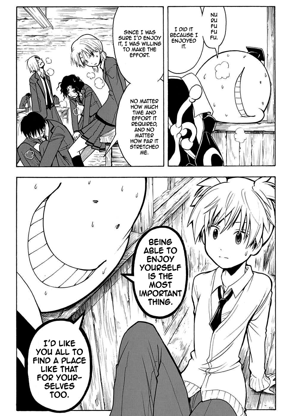 Ansatsu Kyoushitsu Chapter 163 page 3 - Chapter 163 : Time to Decide