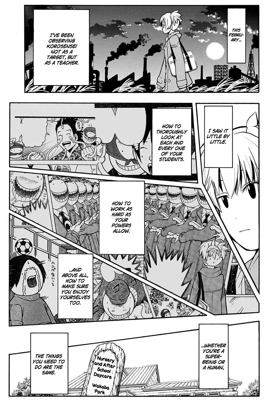 Ansatsu Kyoushitsu Chapter 163 page 4 - Chapter 163 : Time to Decide