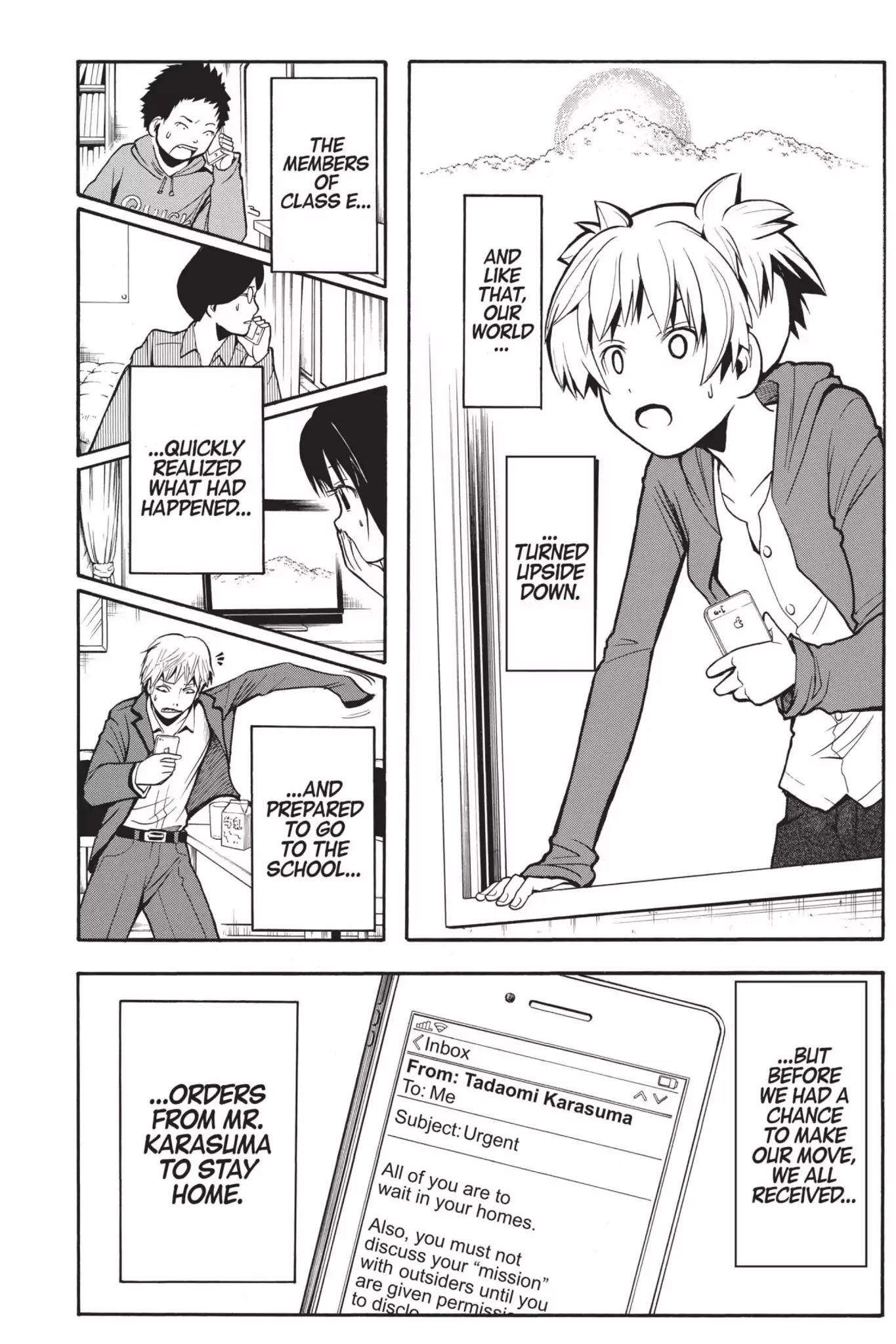 Ansatsu Kyoushitsu Chapter 164 page 10 - Chapter 164: Vol.19 CLASS 164: Time for Chaos