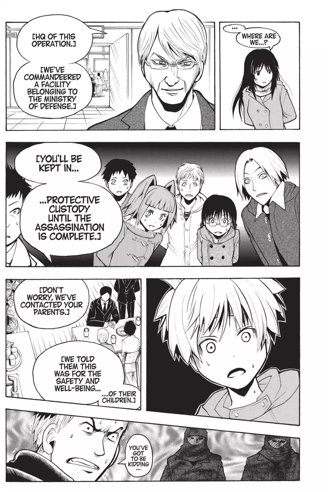 Ansatsu Kyoushitsu Chapter 165 page 15 - Chapter 165: Vol.19 CLASS 165: Time for Convincing Arguments
