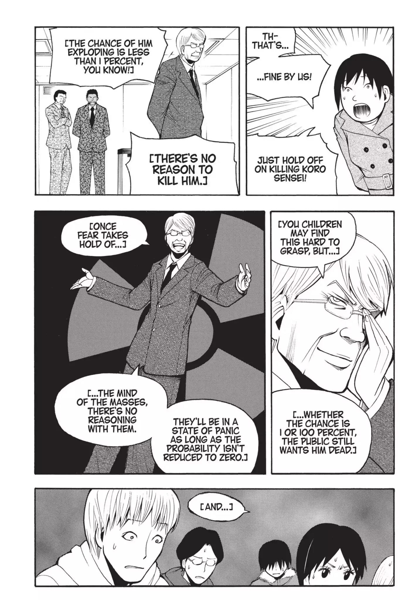 Ansatsu Kyoushitsu Chapter 165 page 16 - Chapter 165: Vol.19 CLASS 165: Time for Convincing Arguments