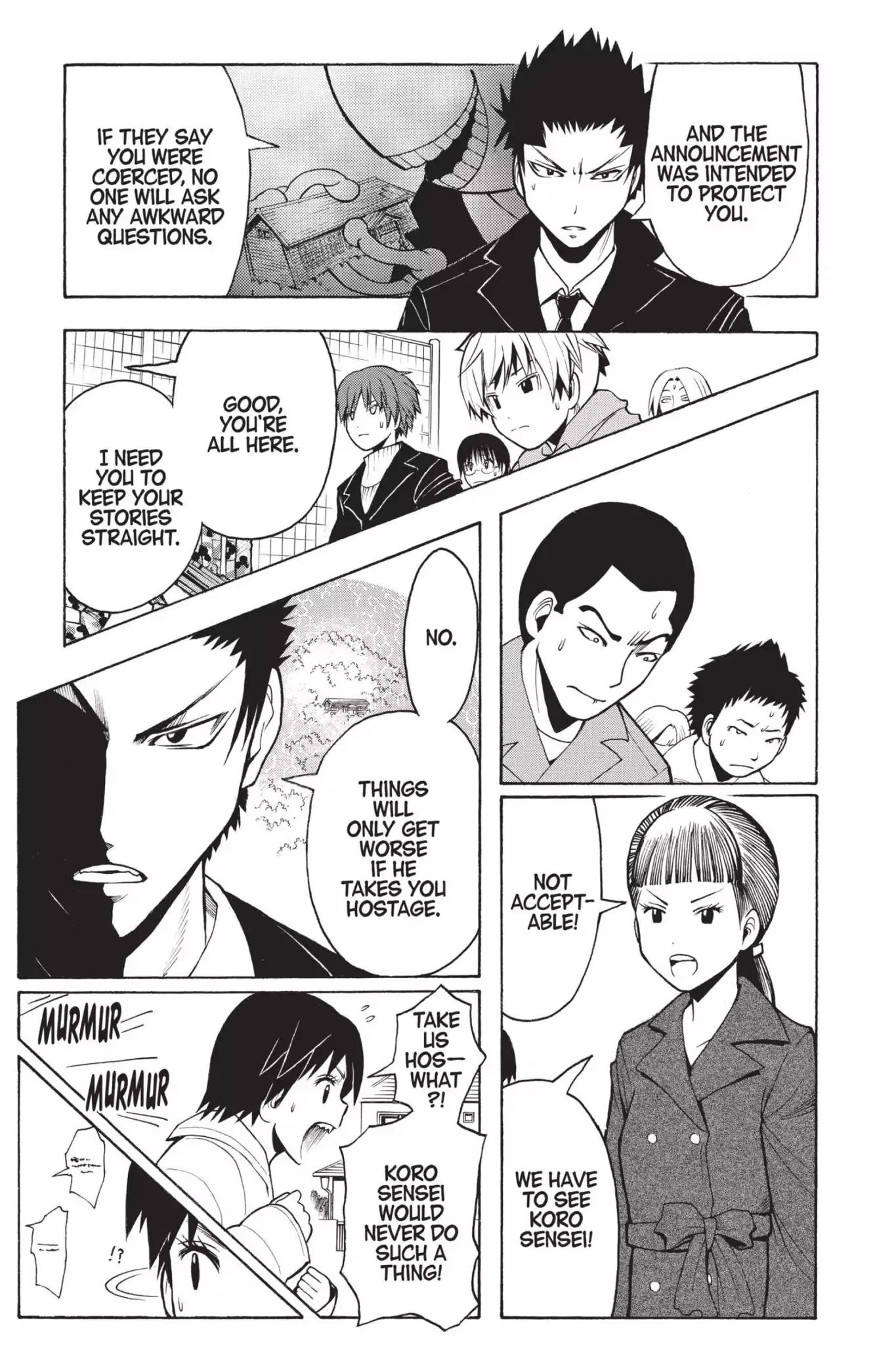 Ansatsu Kyoushitsu Chapter 165 page 3 - Chapter 165: Vol.19 CLASS 165: Time for Convincing Arguments