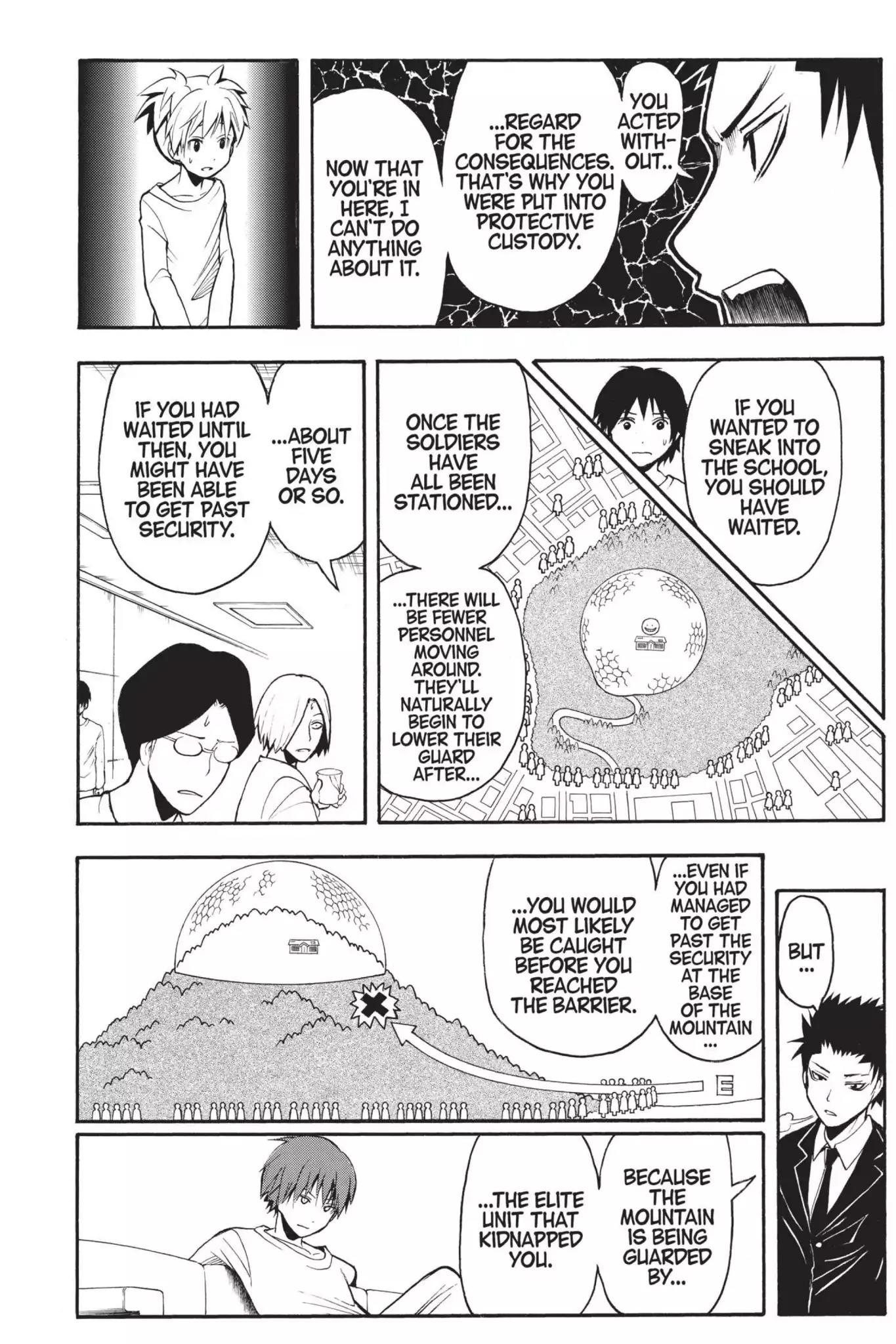 Ansatsu Kyoushitsu Chapter 166 page 12 - Chapter 166: Vol.19 CLASS 166: Time for Confusion