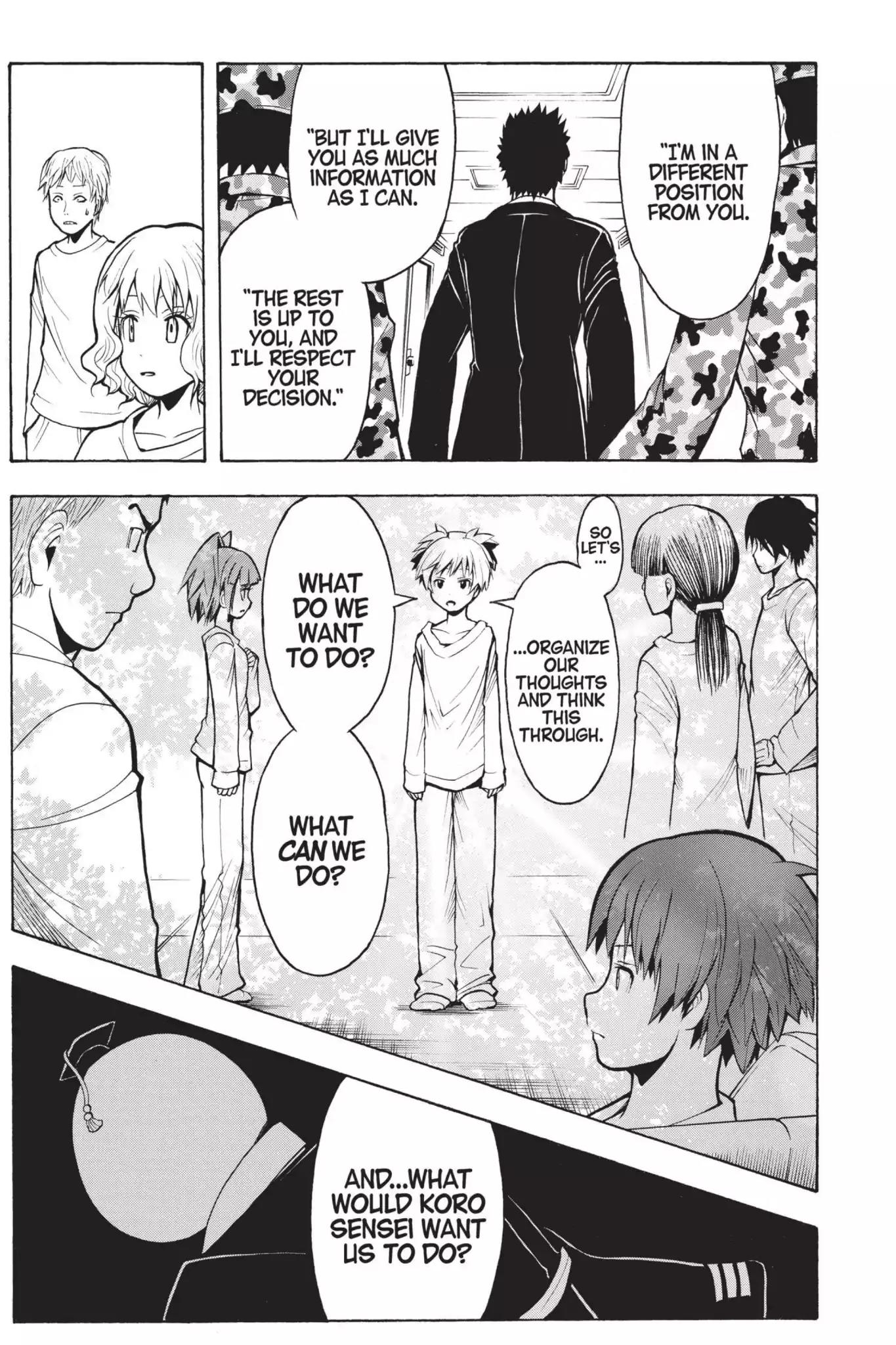 Ansatsu Kyoushitsu Chapter 166 page 19 - Chapter 166: Vol.19 CLASS 166: Time for Confusion