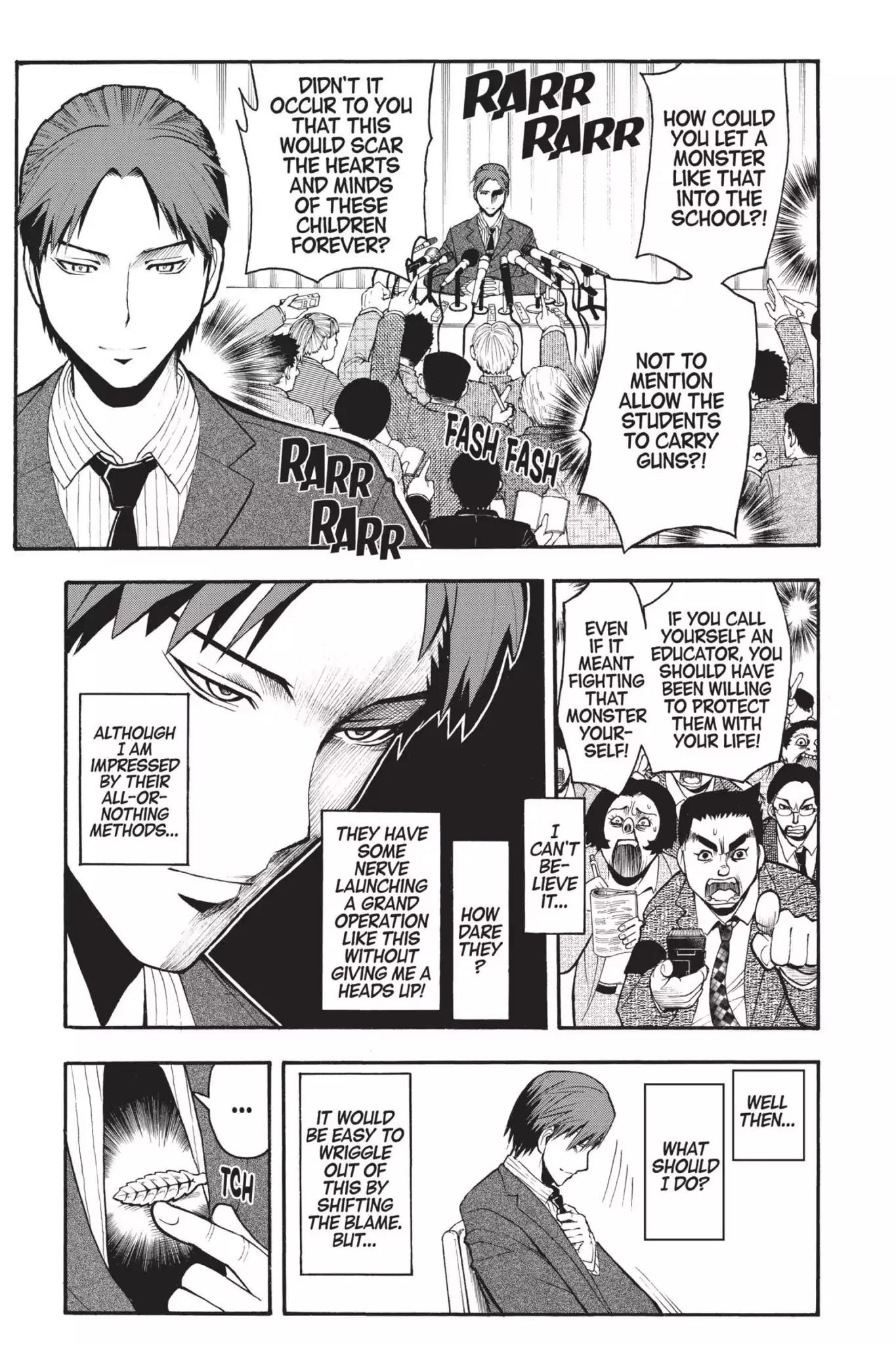 Ansatsu Kyoushitsu Chapter 166 page 5 - Chapter 166: Vol.19 CLASS 166: Time for Confusion