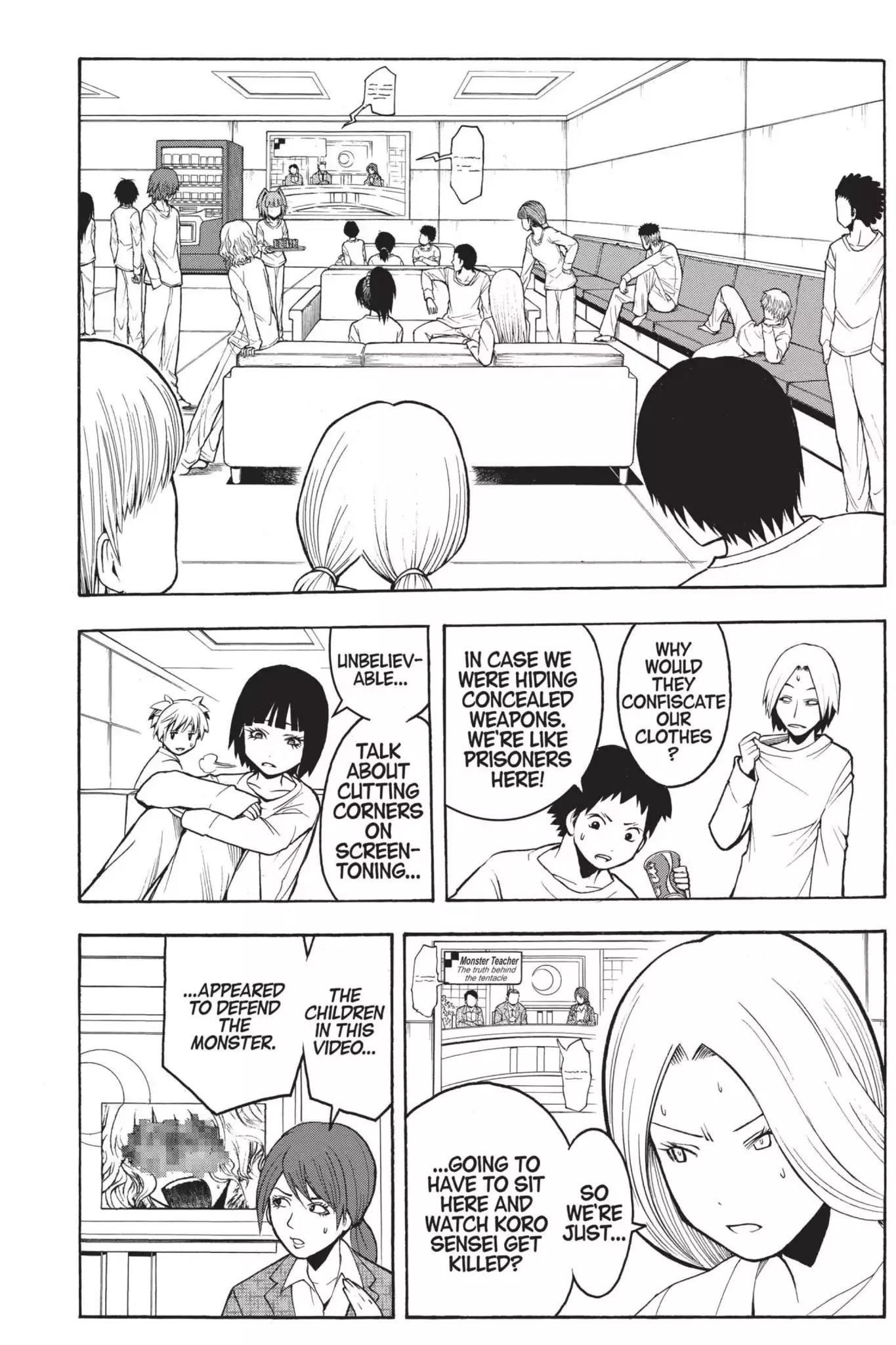 Ansatsu Kyoushitsu Chapter 166 page 8 - Chapter 166: Vol.19 CLASS 166: Time for Confusion