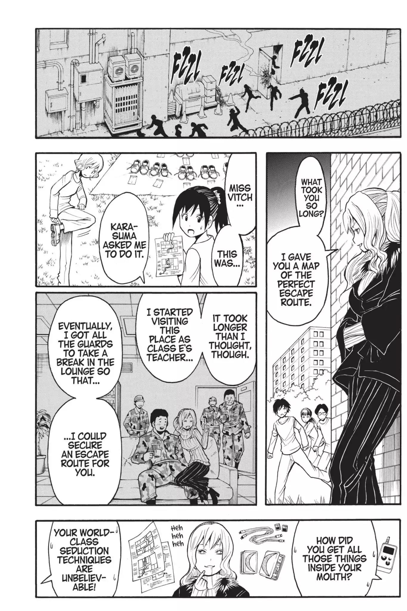 Ansatsu Kyoushitsu Chapter 167 page 10 - Chapter 167: Vol.19 CLASS 167: Time for Trust