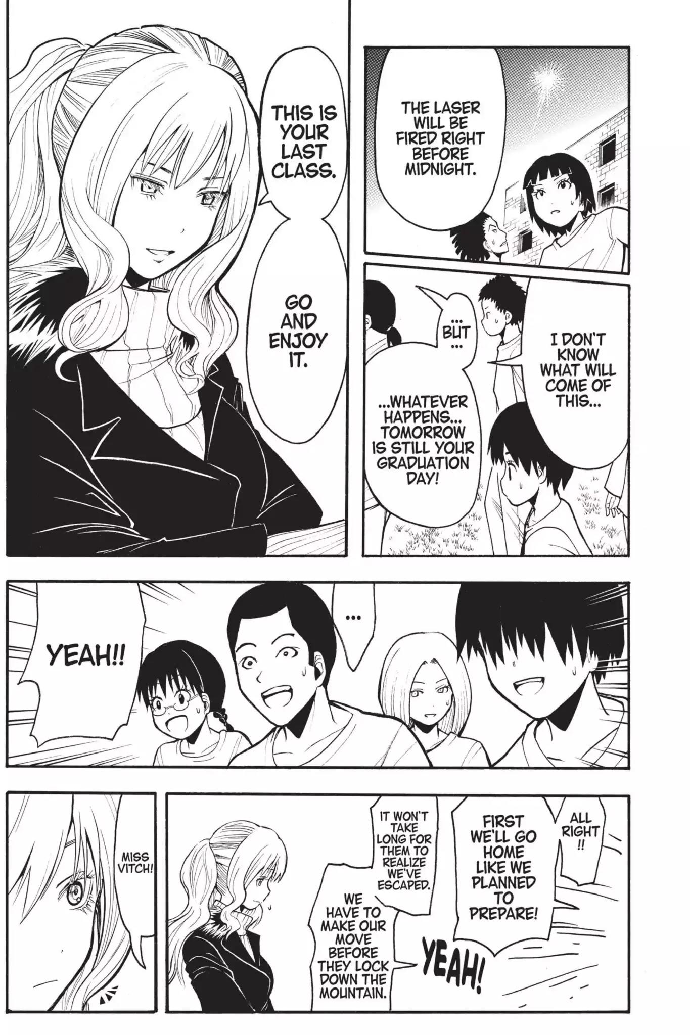 Ansatsu Kyoushitsu Chapter 167 page 11 - Chapter 167: Vol.19 CLASS 167: Time for Trust