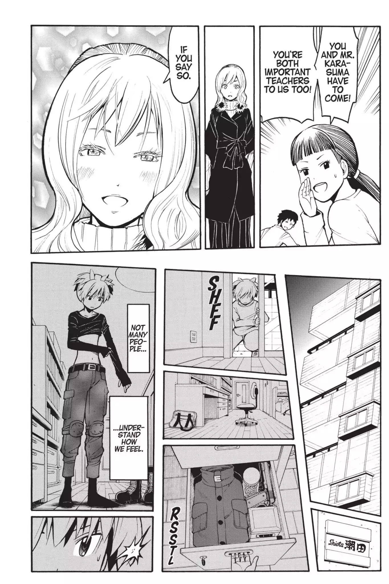 Ansatsu Kyoushitsu Chapter 167 page 12 - Chapter 167: Vol.19 CLASS 167: Time for Trust