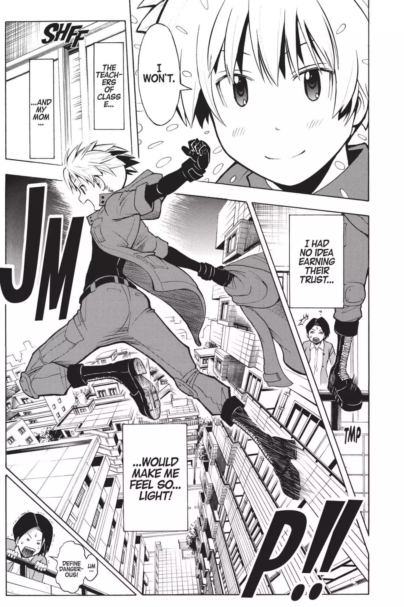 Ansatsu Kyoushitsu Chapter 167 page 15 - Chapter 167: Vol.19 CLASS 167: Time for Trust