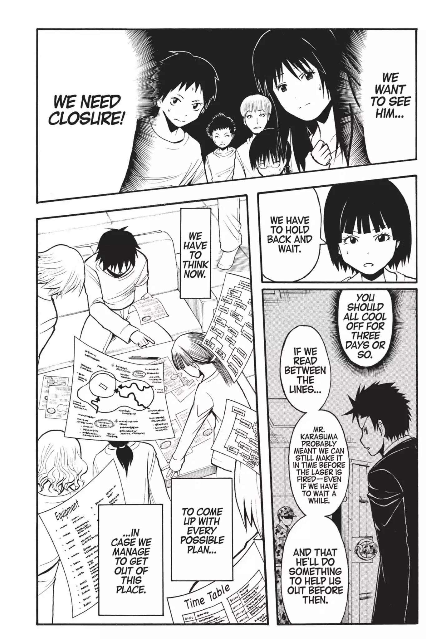 Ansatsu Kyoushitsu Chapter 167 page 4 - Chapter 167: Vol.19 CLASS 167: Time for Trust