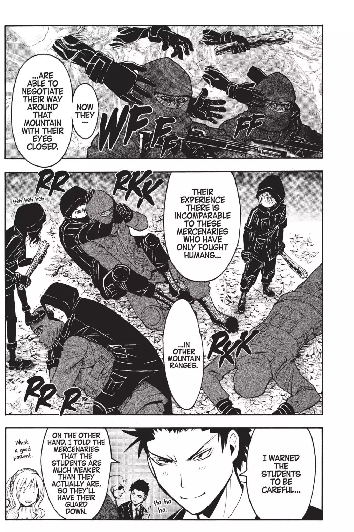 Ansatsu Kyoushitsu Chapter 168 page 11 - Chapter 168: Vol.19 CLASS 168: Time to Blossom