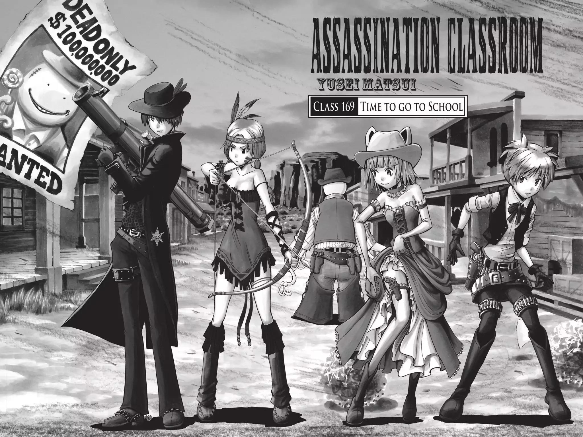 Ansatsu Kyoushitsu Chapter 169 page 2 - Chapter 169: Vol.19 CLASS 169: Time to Go to School