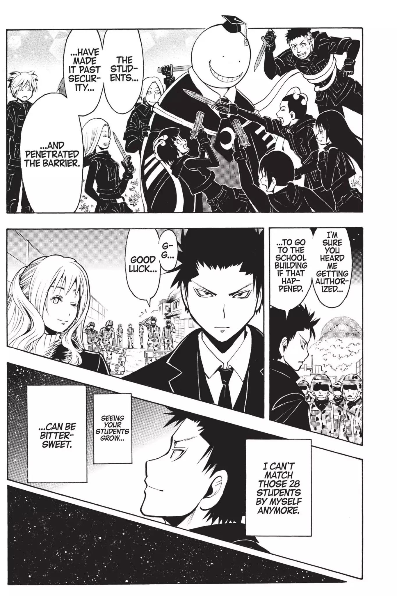 Ansatsu Kyoushitsu Chapter 169 page 20 - Chapter 169: Vol.19 CLASS 169: Time to Go to School