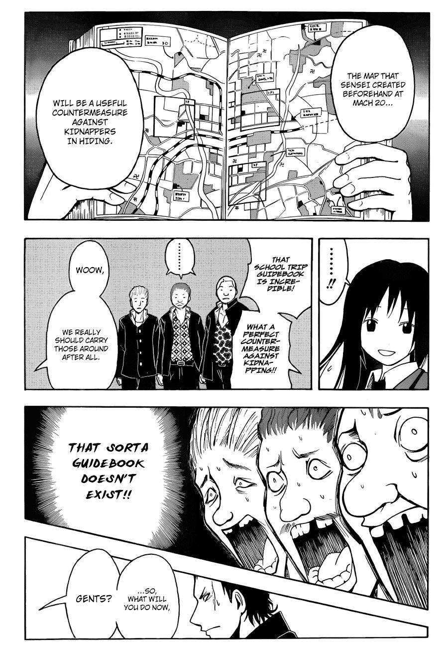 Ansatsu Kyoushitsu Chapter 17 page 14 - Chapter 17 : Guidebook Time