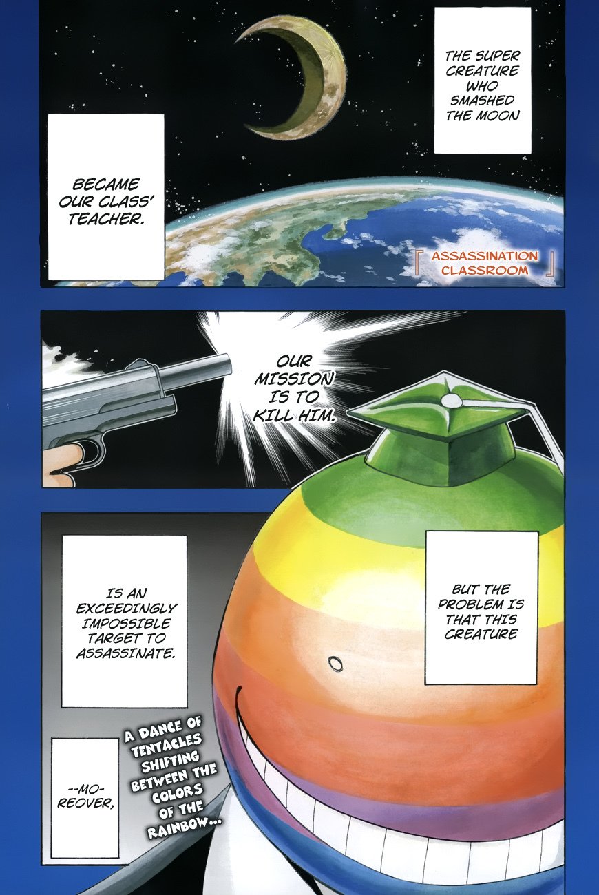 Ansatsu Kyoushitsu Chapter 17 page 3 - Chapter 17 : Guidebook Time