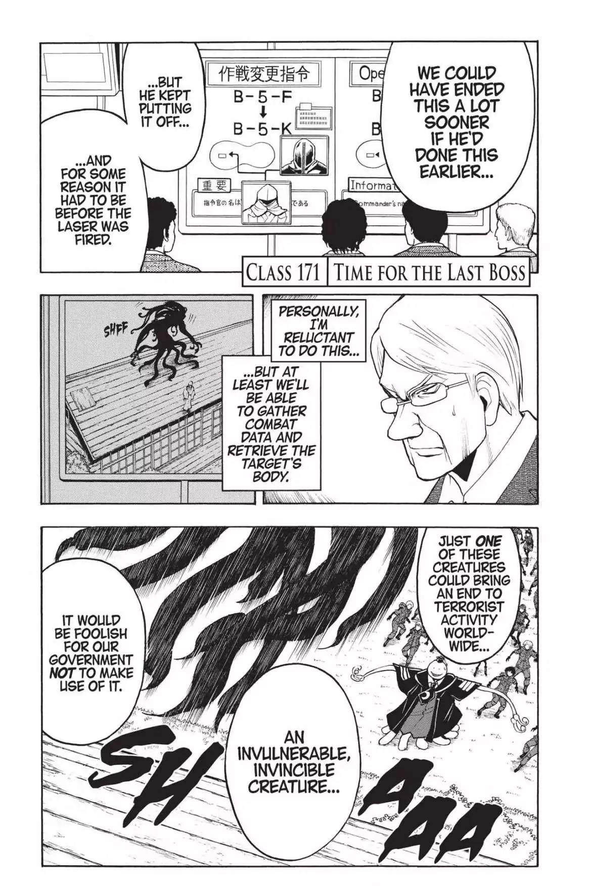 Ansatsu Kyoushitsu Chapter 170 page 25 - Chapter 170: Vol.20 CLASS 170: Time for the Next Generation
